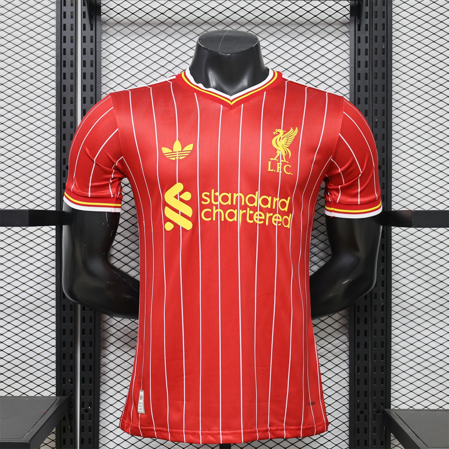 Liver.pool 26-27 Terrace Icon Retro Casual Style Red Jersey - Player Version - Unitedfutballjersey