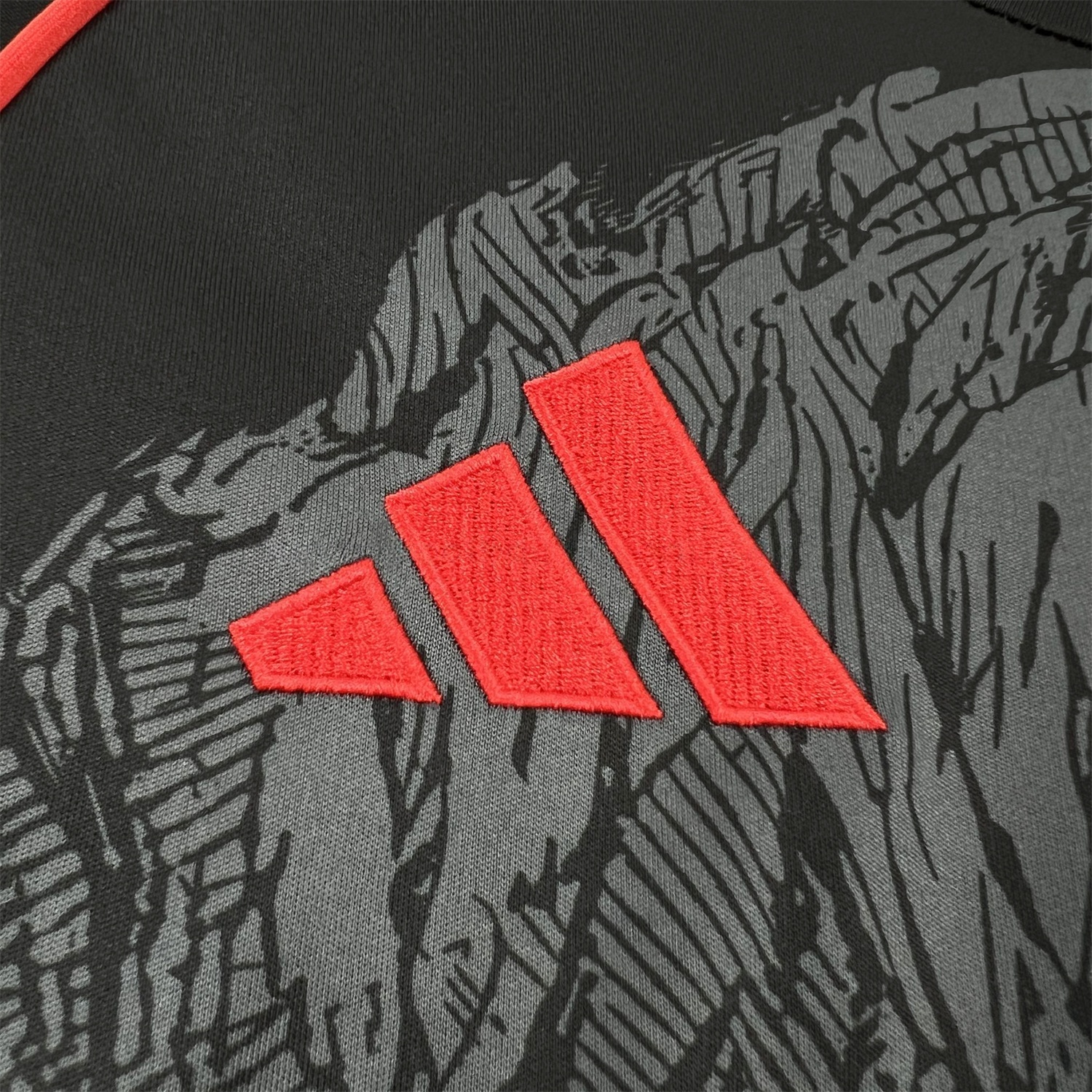 Benfica 25-26 Grey Eagle Black Special Jersey - Fans Version - Unitedfutballjersey