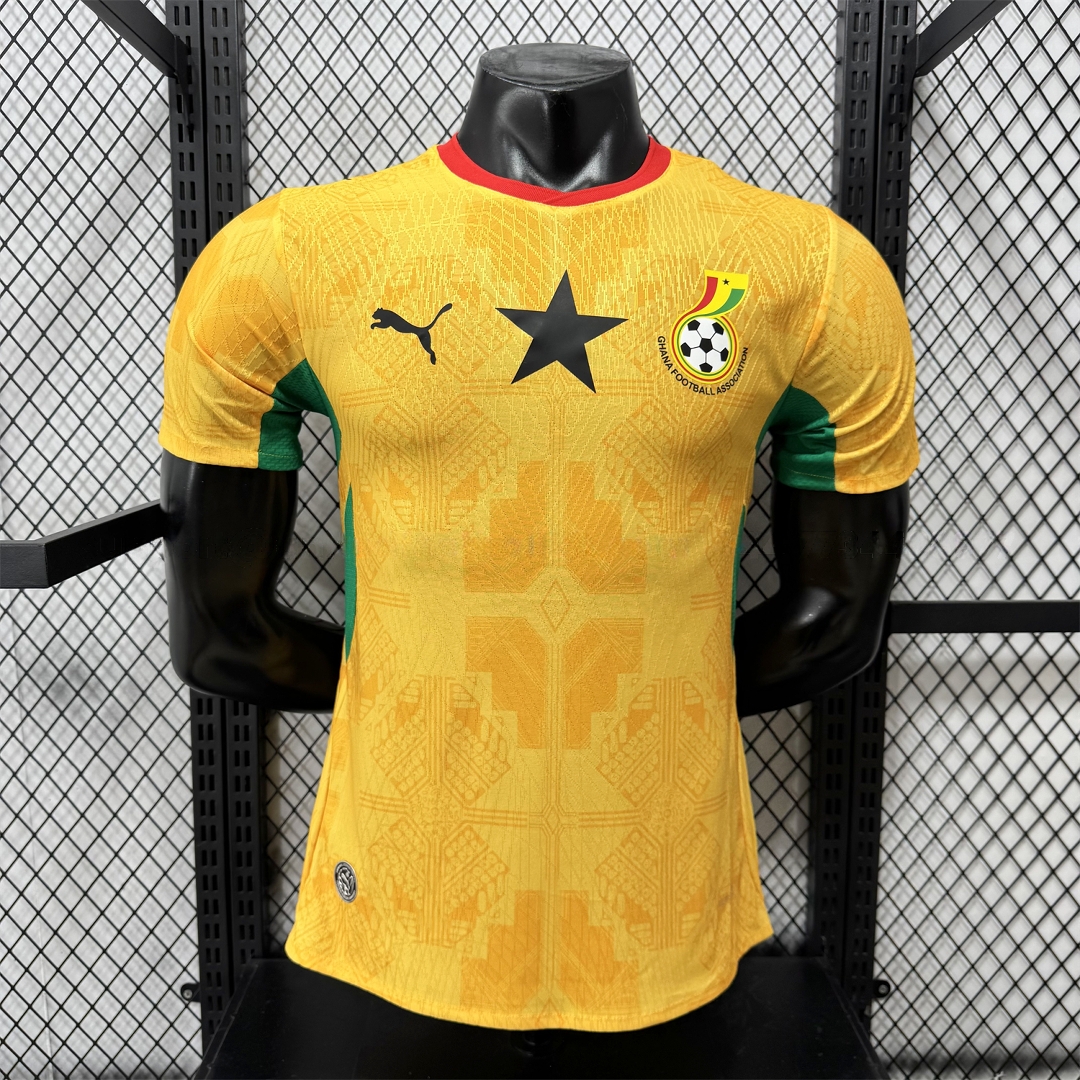 Ghana 2026 Away Jersey - Player Version - Unitedfutballjersey