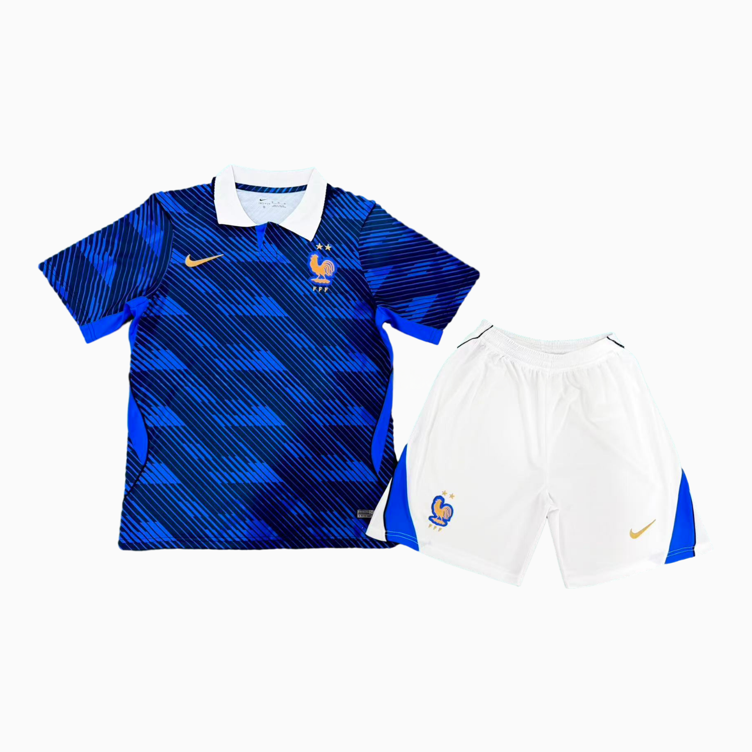 France 2026 Home Men's Adult Jersey Set - Fans Version - Unitedfutballjersey