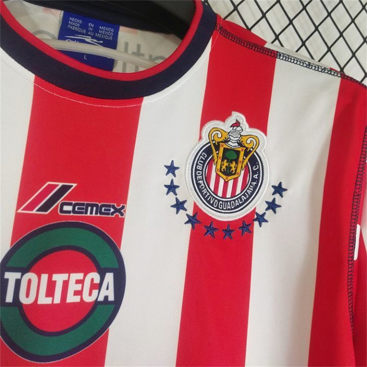 Retro Chivas de Guadalajara 2002-03 Home Long Sleeves Jersey - Unitedfutballjersey