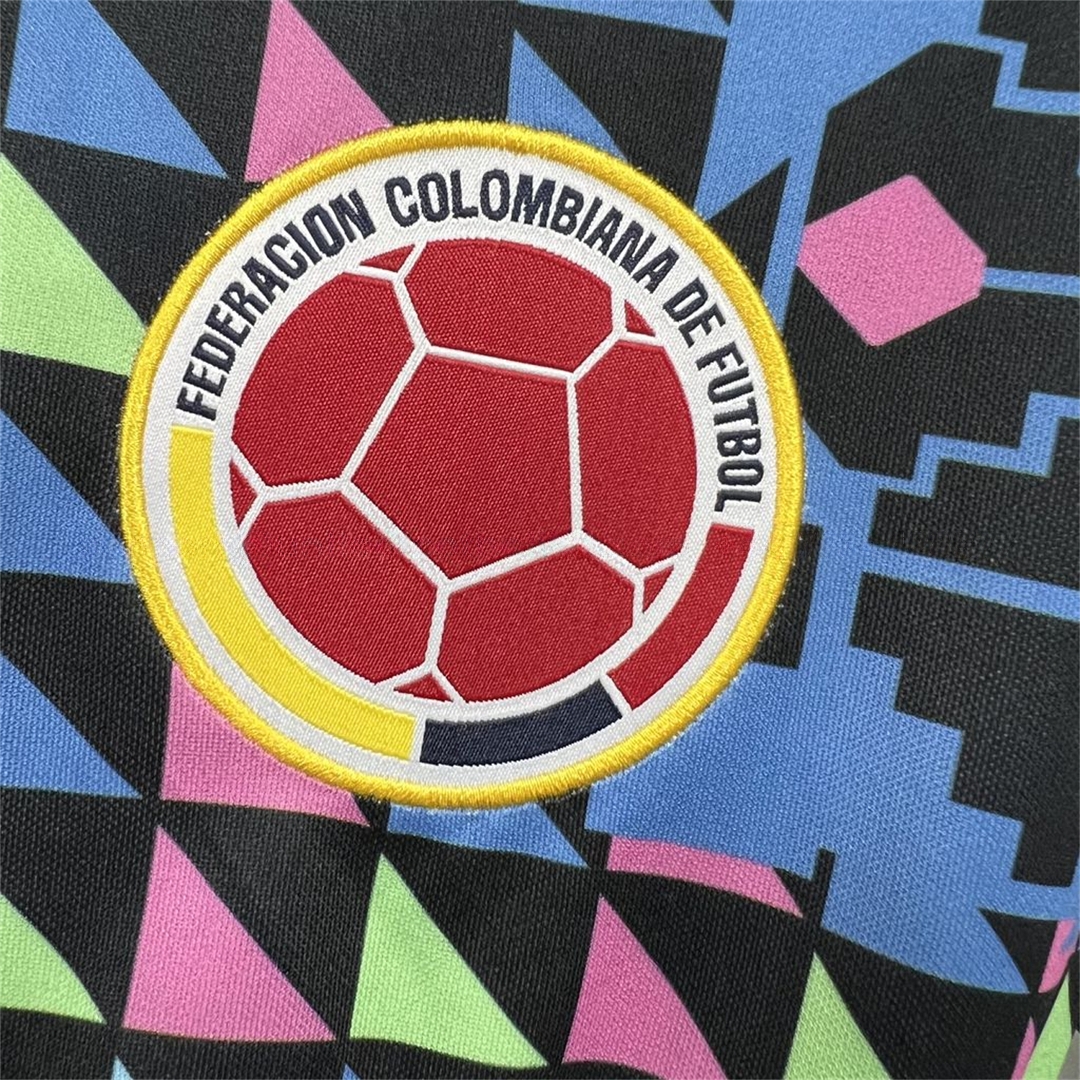 Retro Colombia 1990 Goalkeepe Jersey - Unitedfutballjersey