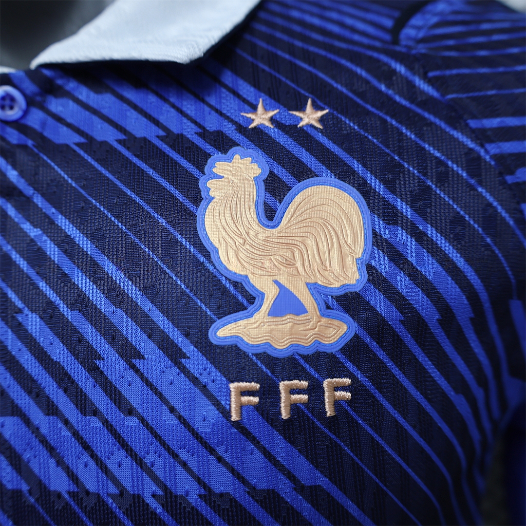 France 2026 Home Long Sleeves Jersey - Player Version - Unitedfutballjersey