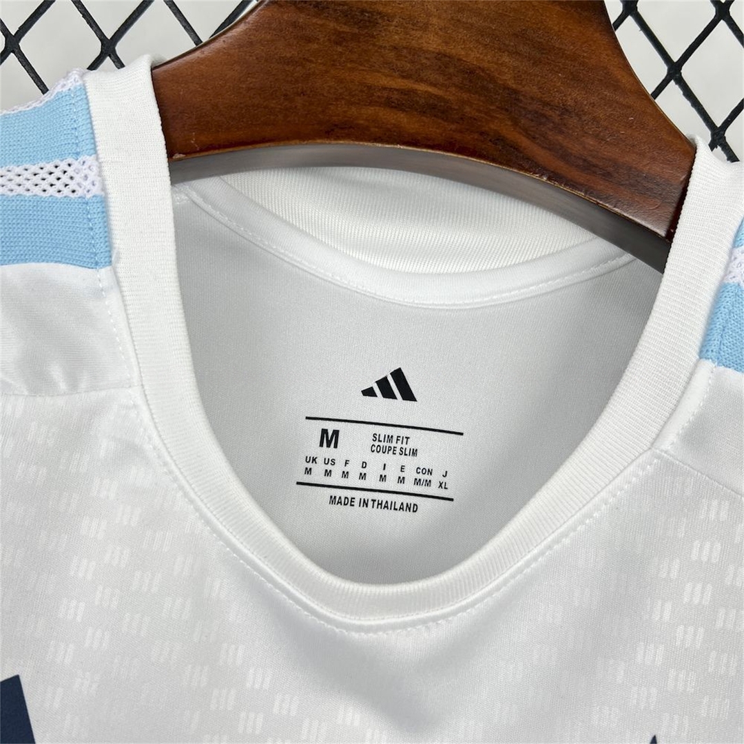 Argentina 2026 White Pre-Match Training Jersey - Fans Version - Unitedfutballjersey