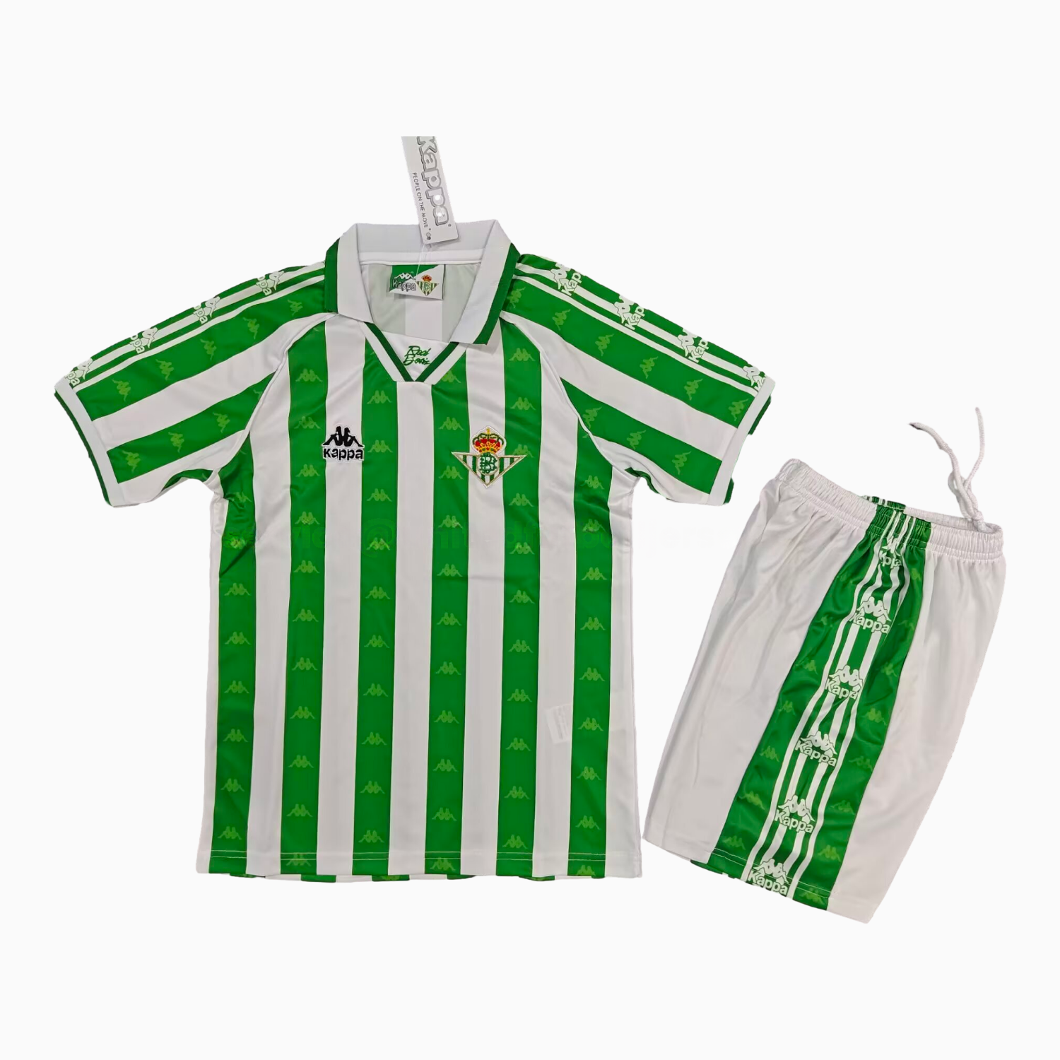 Retro Real Betis 1995-97 Home Kids Kit - Unitedfutballjersey