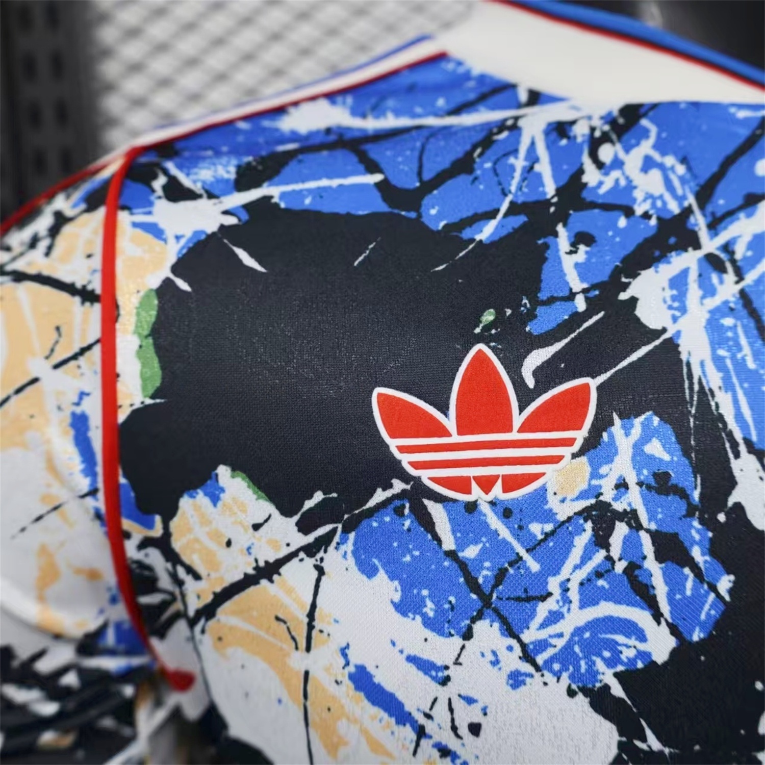 Manchester United 25-26 Stone Roses Special Jersey - Player Version - Unitedfutballjersey