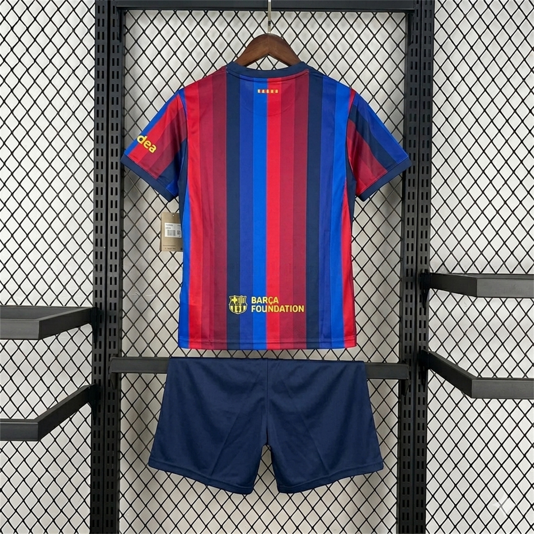 Barcelona 26-27 Spotify Home Kids Kit - Unitedfutballjersey