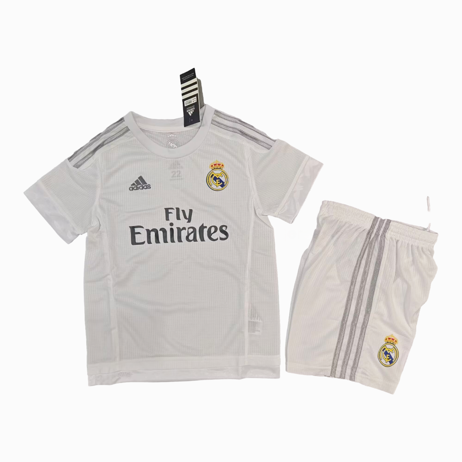 Retro Real Madrid 2015-16 Home Kids Kit - Unitedfutballjersey