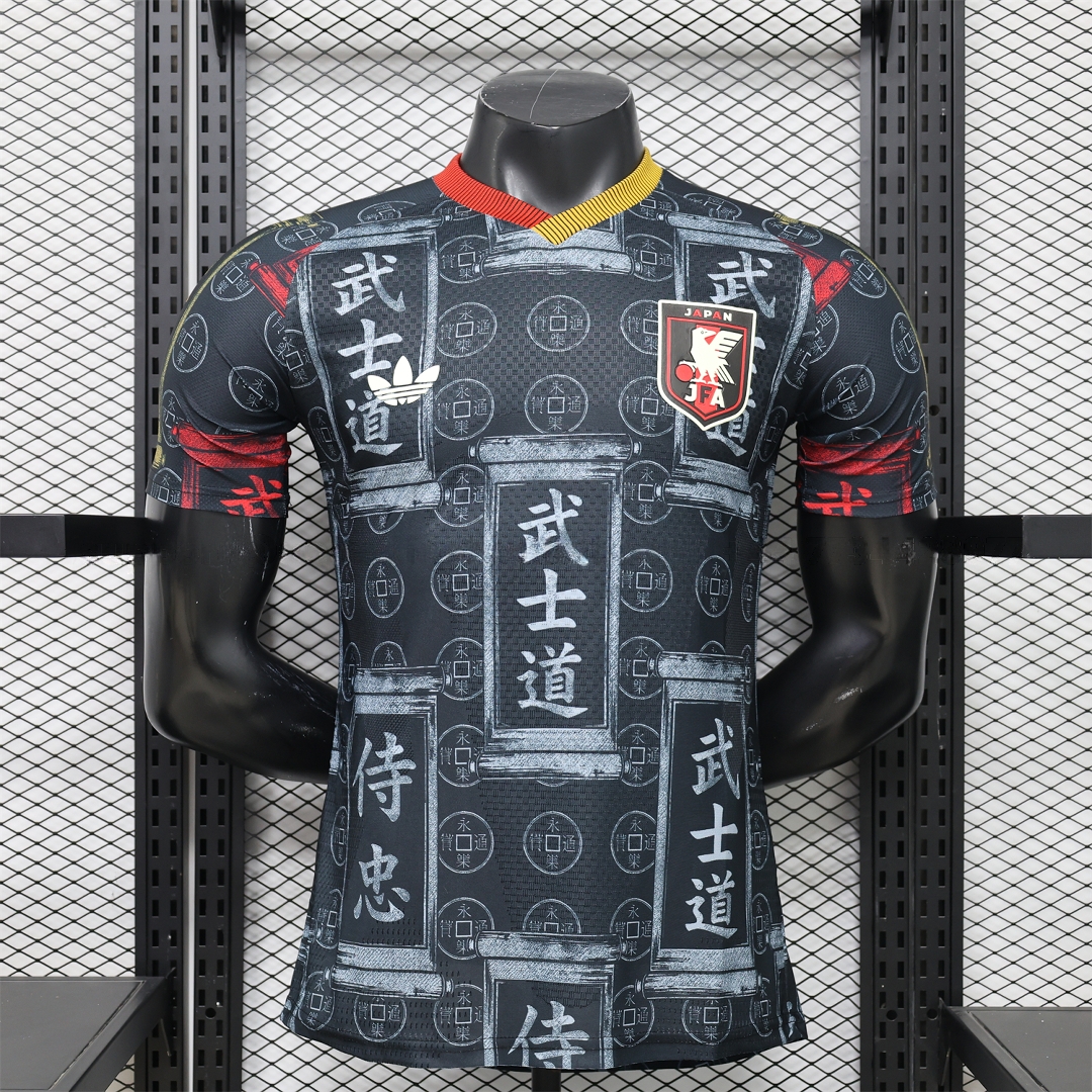 Japan 2026 Bushido Black Special Jersey - Player Version - Unitedfutballjersey