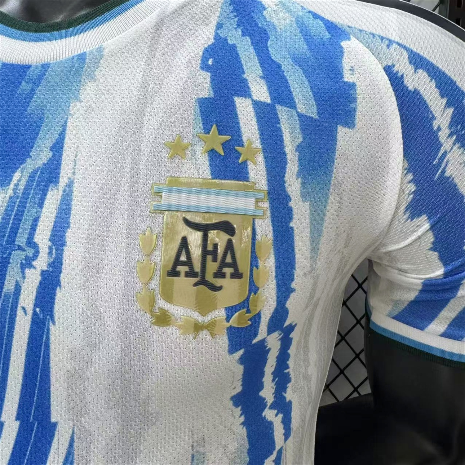Argentina 2026 Blue And White Twill Special Jersey - Player Version - Unitedfutballjersey