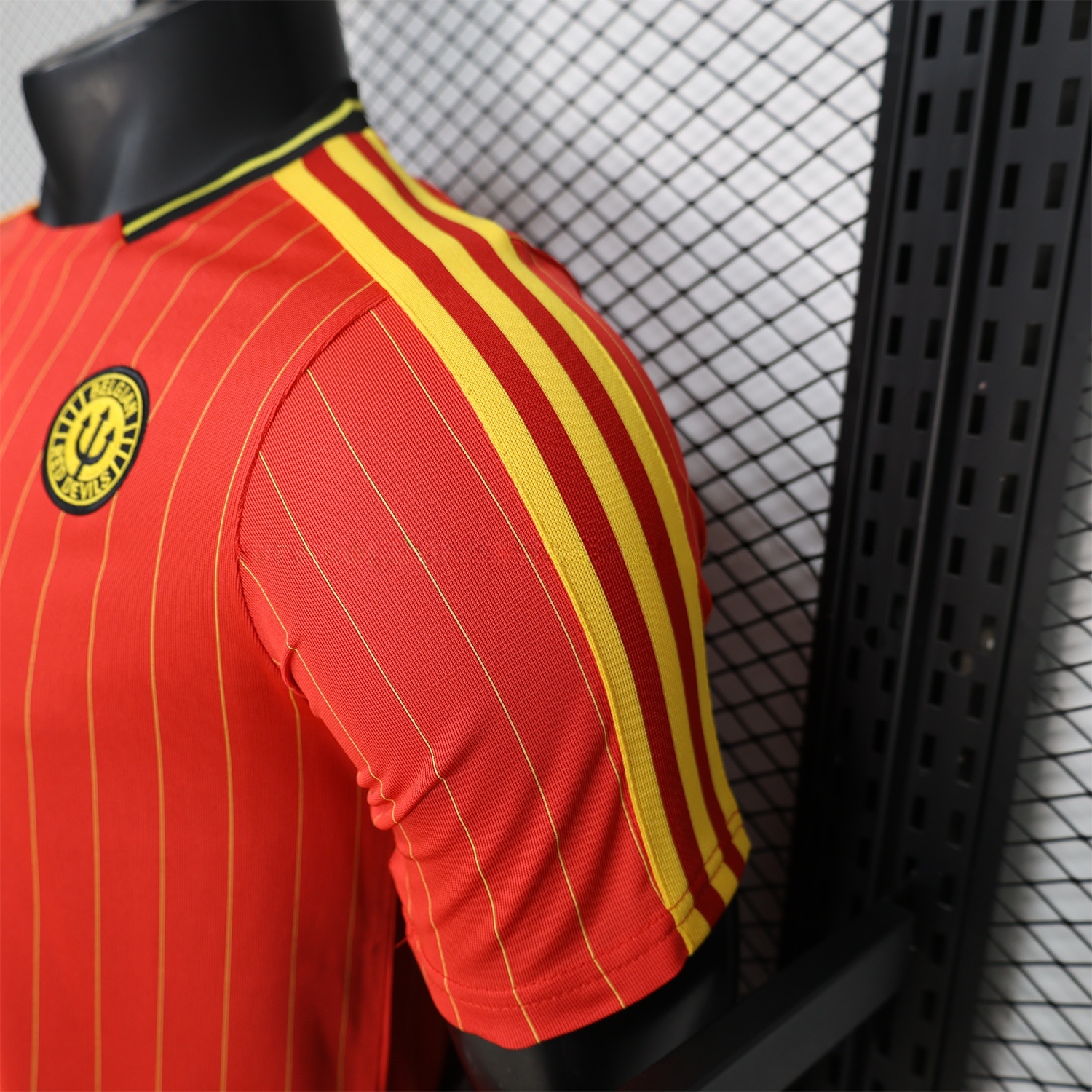 Belgium 2026 Terrace Icon Retro Casual Style Red Jersey - Player Version - Unitedfutballjersey