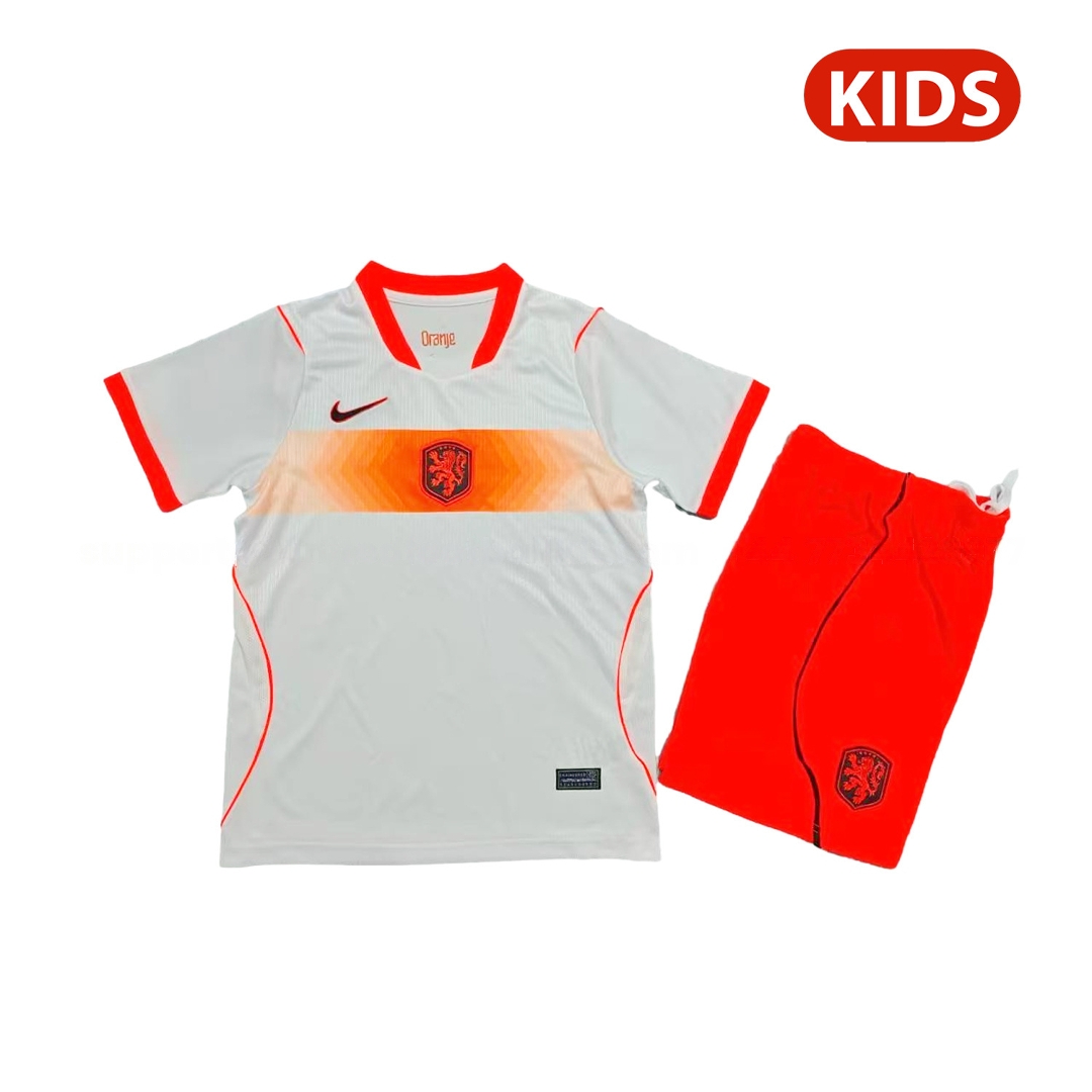 Netherlands 2026 Away Kids Kit - Unitedfutballjersey