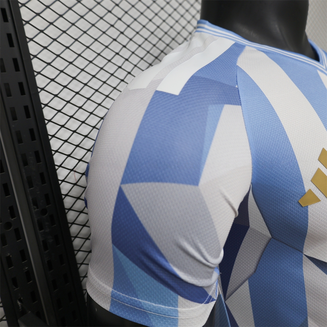 Argentina 2026 Light Blue Water Chestnut Special Jersey - Player Version - Unitedfutballjersey