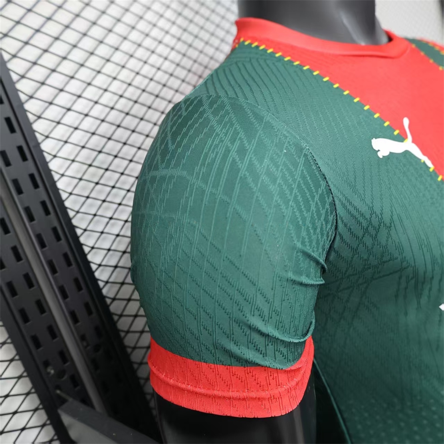 Marseille 25-26 Dark Green And Red Jersey -Player Version - Unitedfutballjersey