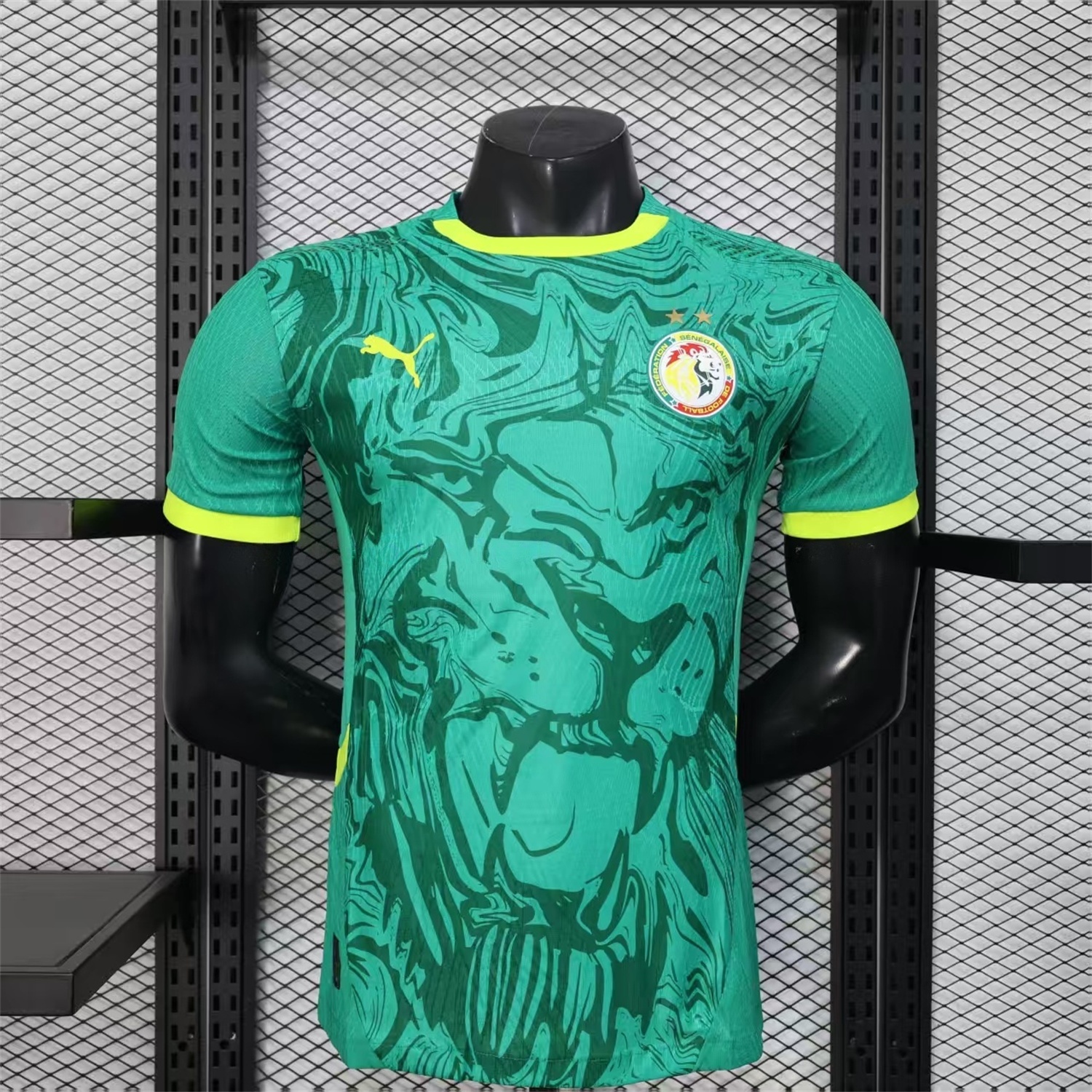 Senegal 2026 Away Double Stars Jersey - Player Version - Unitedfutballjersey