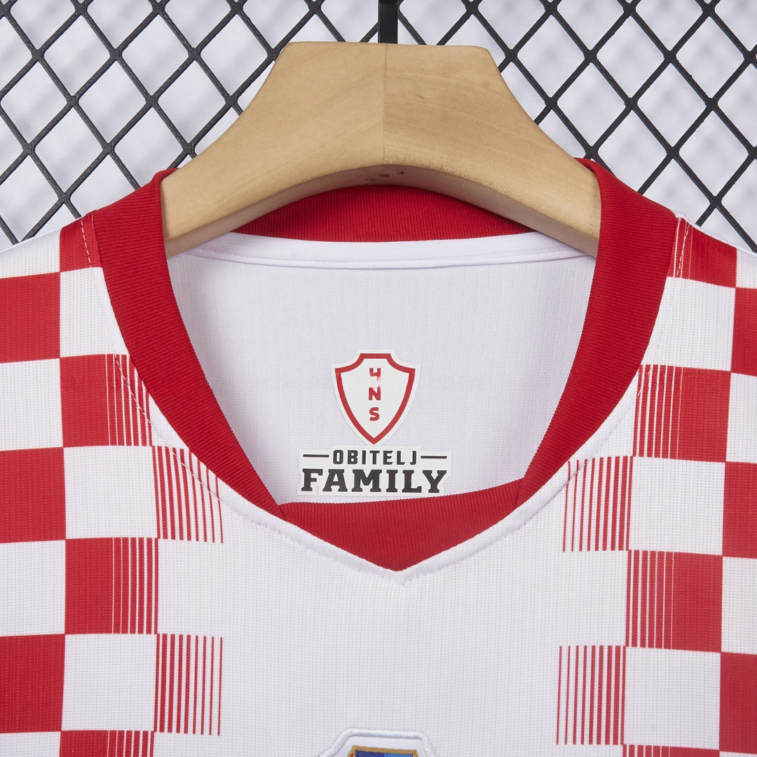 Croatia 2026 Home White And Red Jersey - Fans Version - Unitedfutballjersey