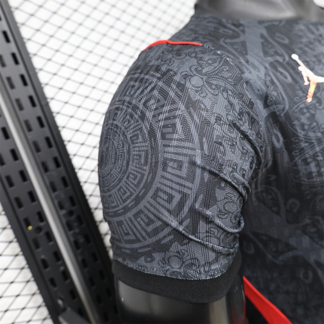 Barcelona 25-26 Jordan Black Special Jersey - Player Version - Unitedfutballjersey