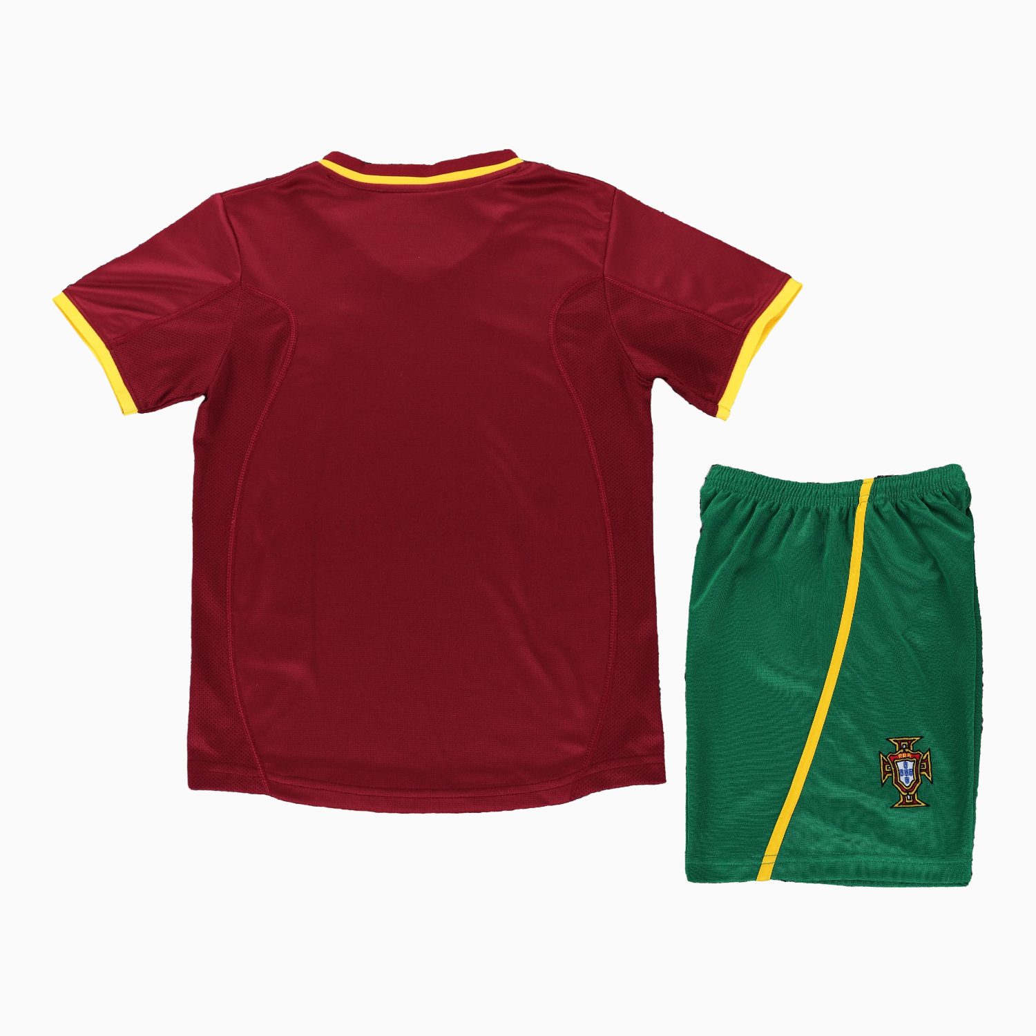 Retro Portugal 2000 Home Kids Kit - Unitedfutballjersey