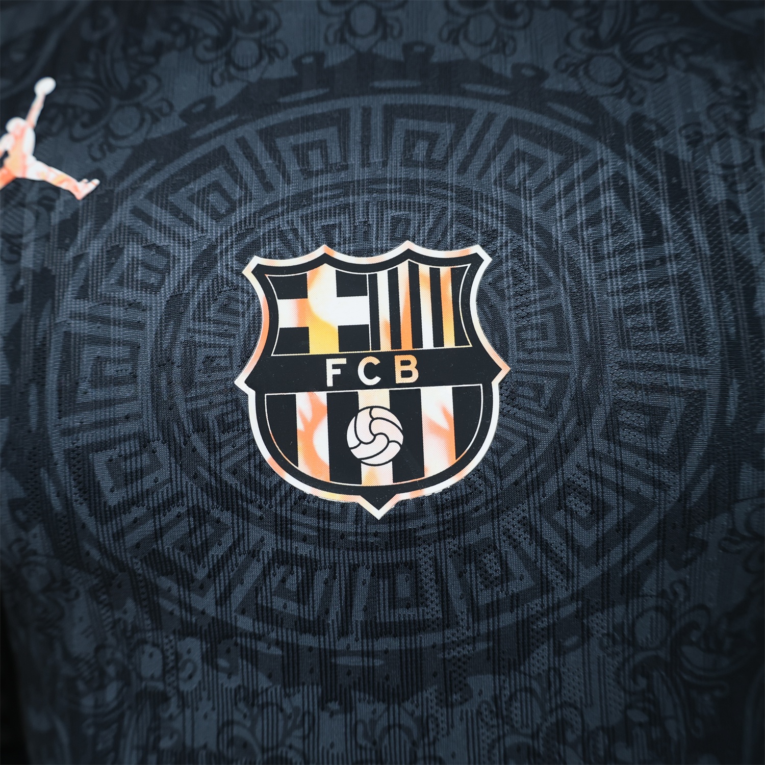 Barcelona 25-26 Jordan Black Special Jersey - Player Version - Unitedfutballjersey