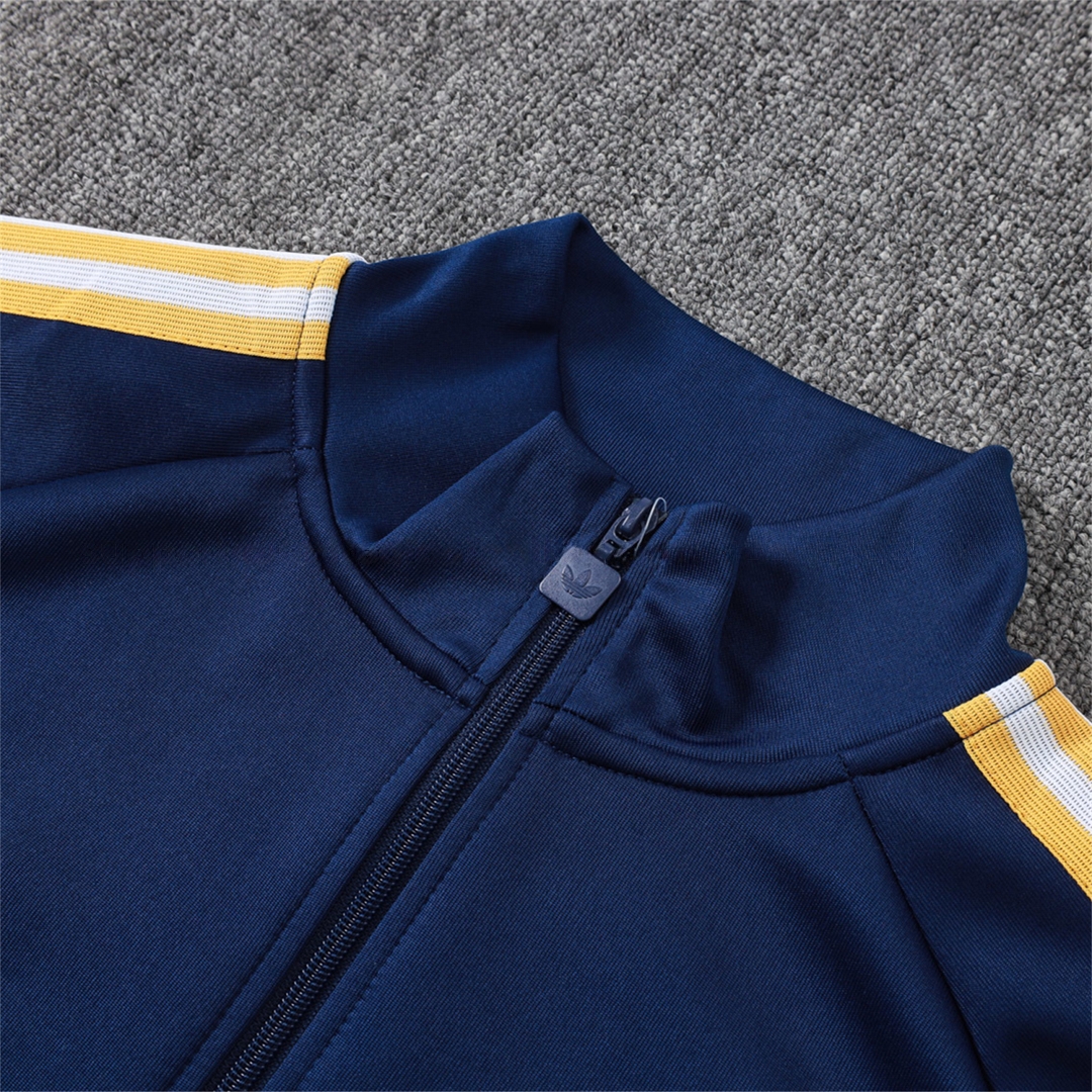 Real Madrid 26-27 Long Sleeves Training Set - Dark Blue Top And Pants - Unitedfutballjersey
