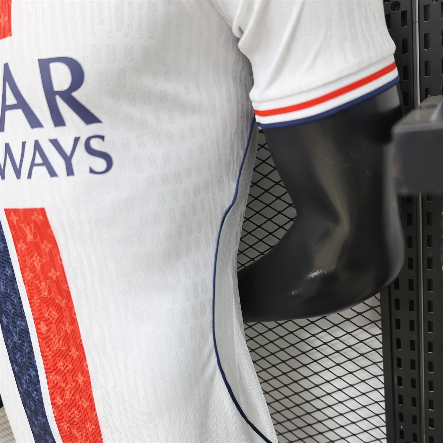 Paris Saint-Germain PSG 25-26 Red Blue Stripes White Special Jersey - Player Version - Unitedfutballjersey