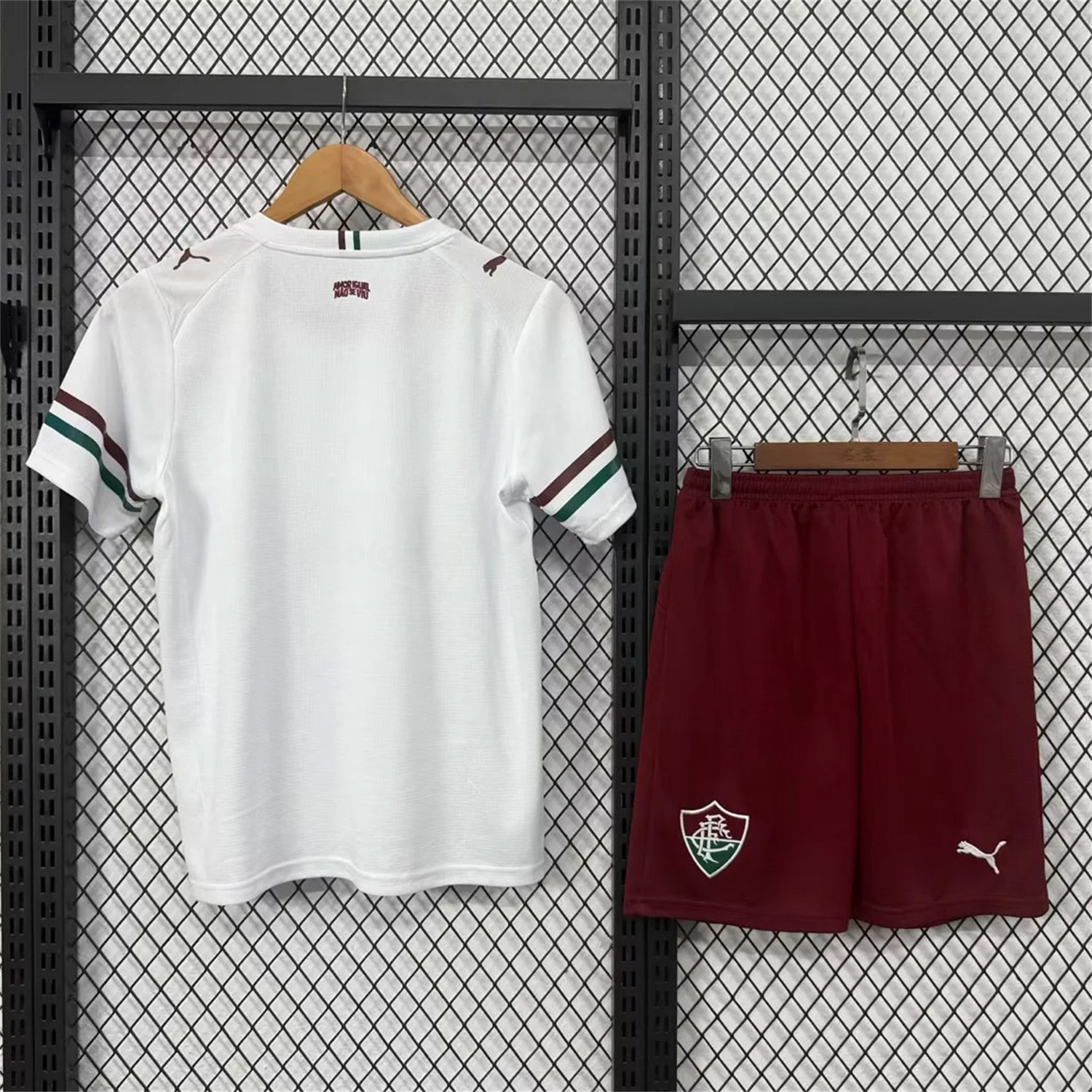 Fluminense 26-27 Away Kids Kit - Unitedfutballjersey