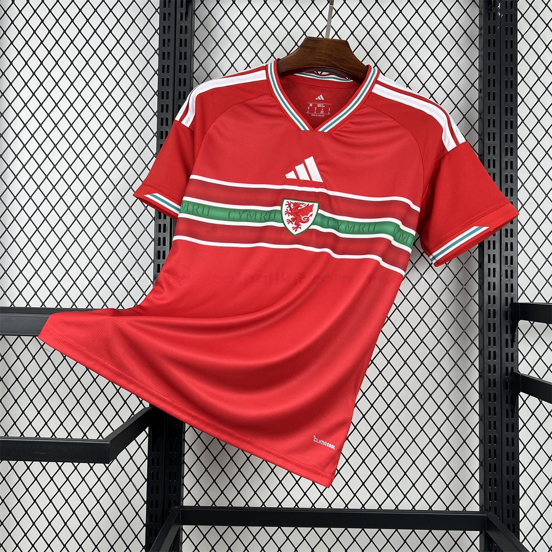 Wales 2026 Home Jersey - Fans Version - Unitedfutballjersey