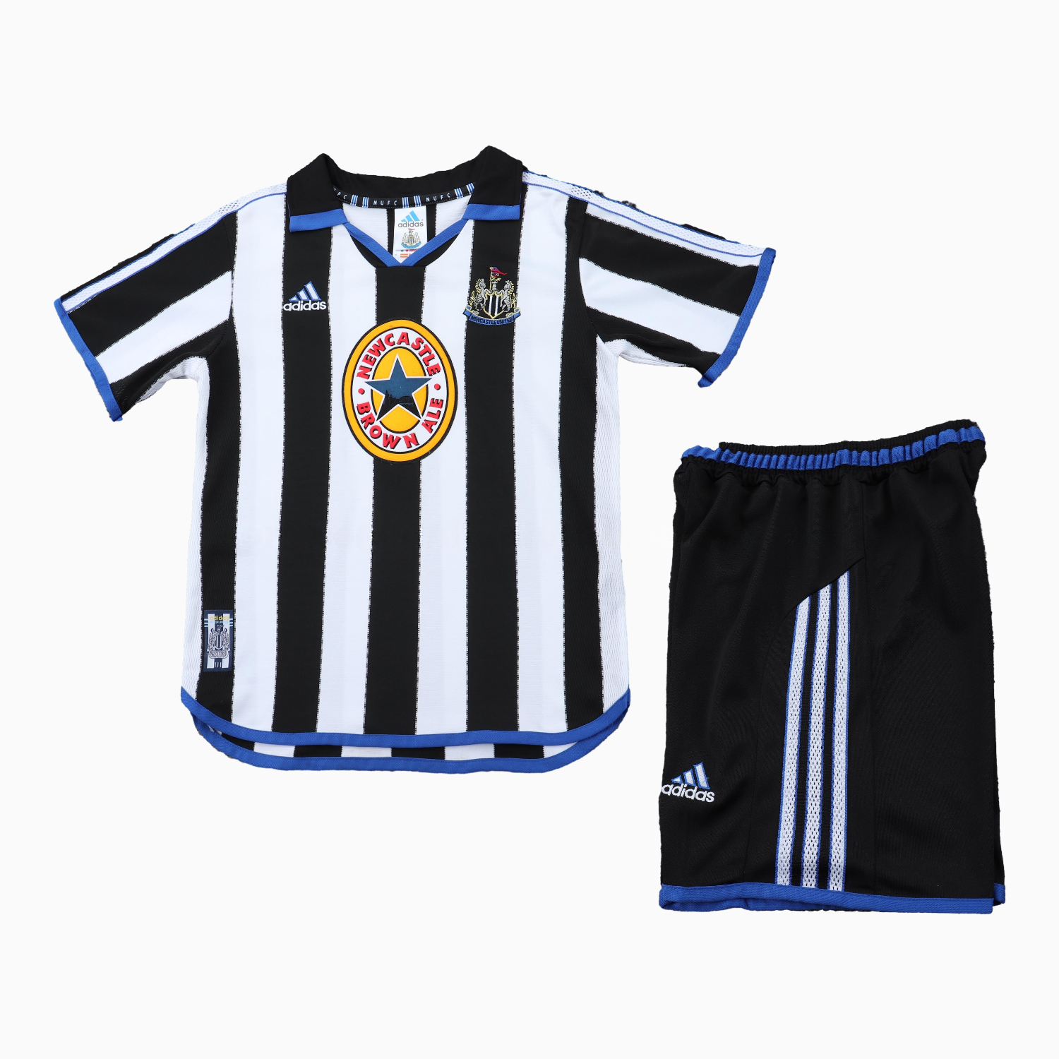Retro Newcastle United 1999-00 Home Kids Kit - Unitedfutballjersey
