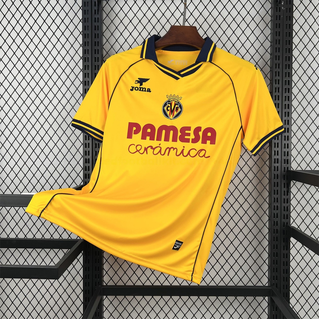Villarreal 25-26 Yellow With Black Trim Special Edition Jersey - Fans Version - Unitedfutballjersey