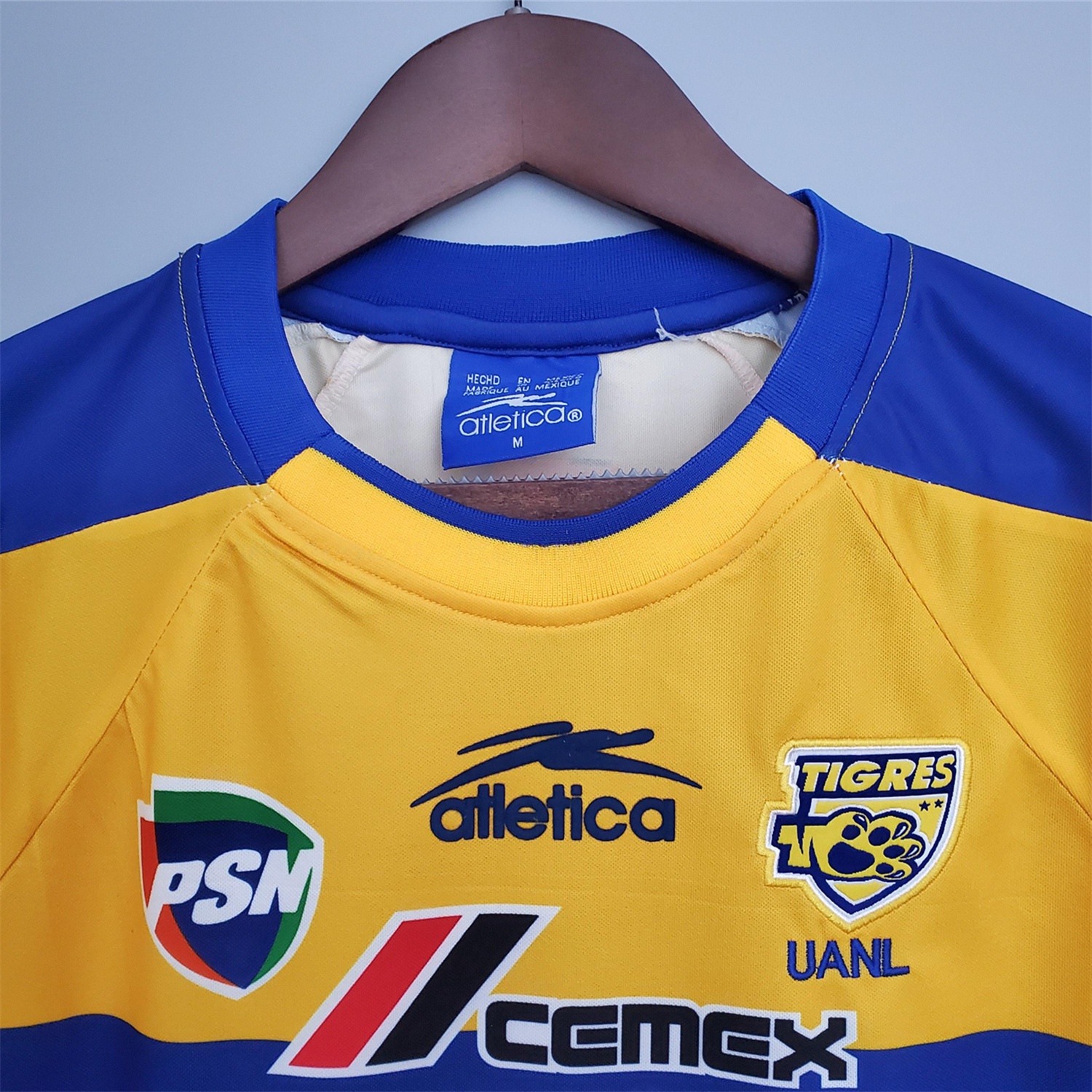 Retro Tigres UANL 2001-02 Home Jersey - Unitedfutballjersey