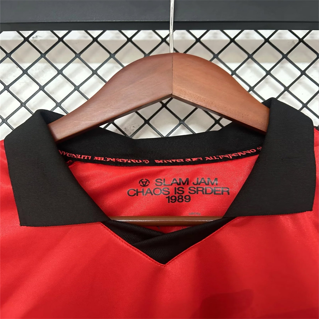 AC Milan 25-26 Fourth Red Jersey - Fans Version - Unitedfutballjersey
