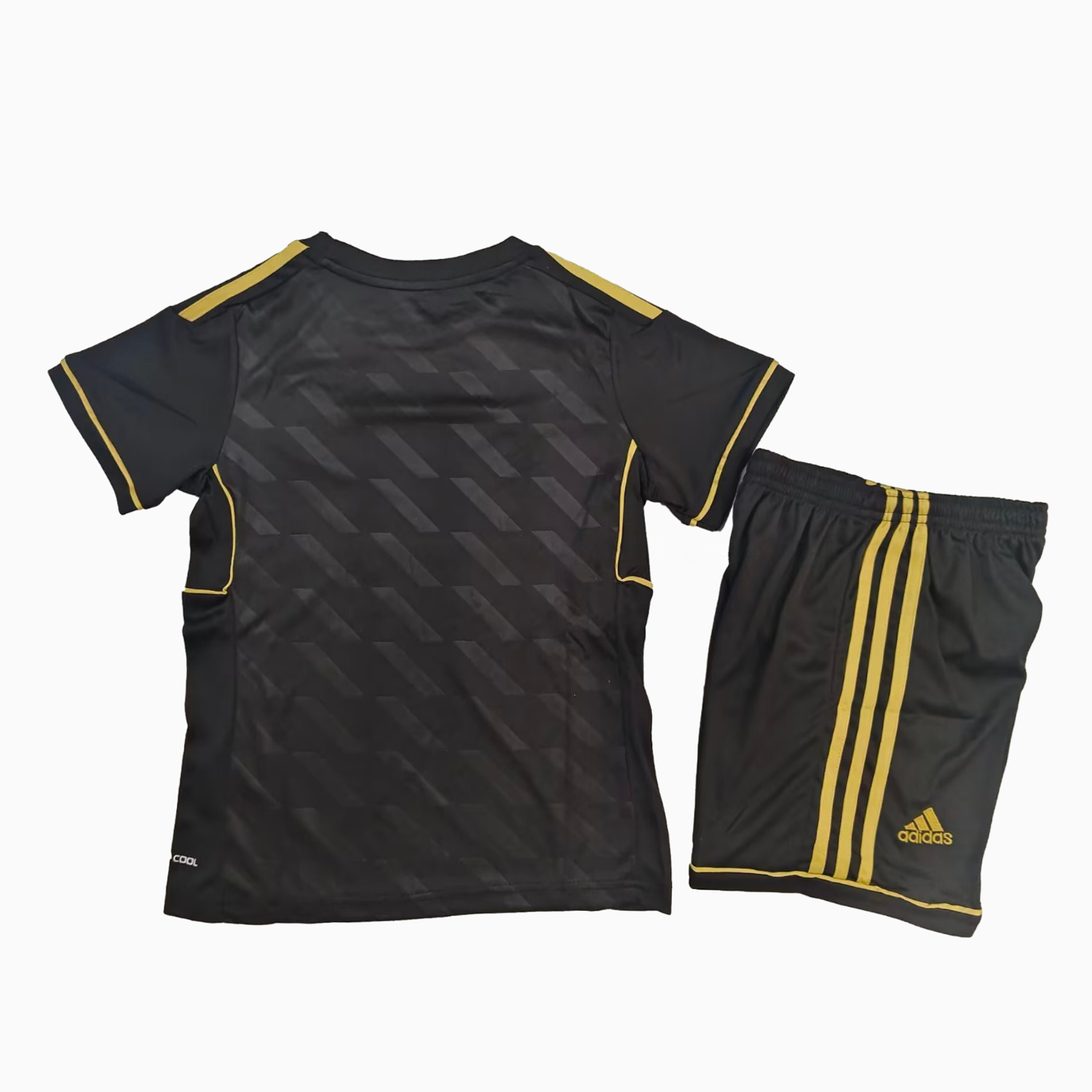 Retro Real Madrid 2011-12 Away Black Kids Kit - Unitedfutballjersey