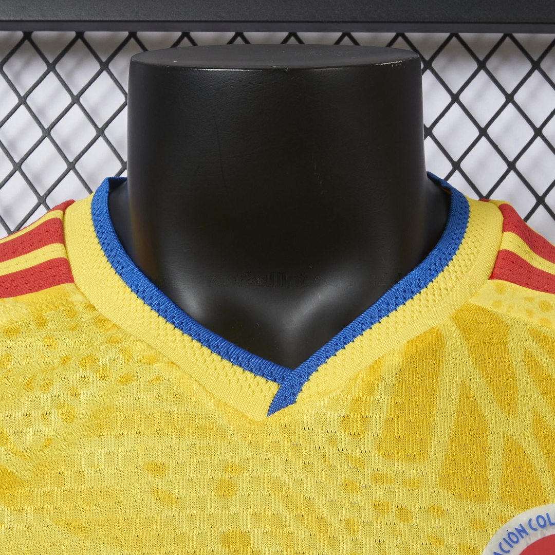 Colombia 2026 Home Jersey - Player Version - Unitedfutballjersey