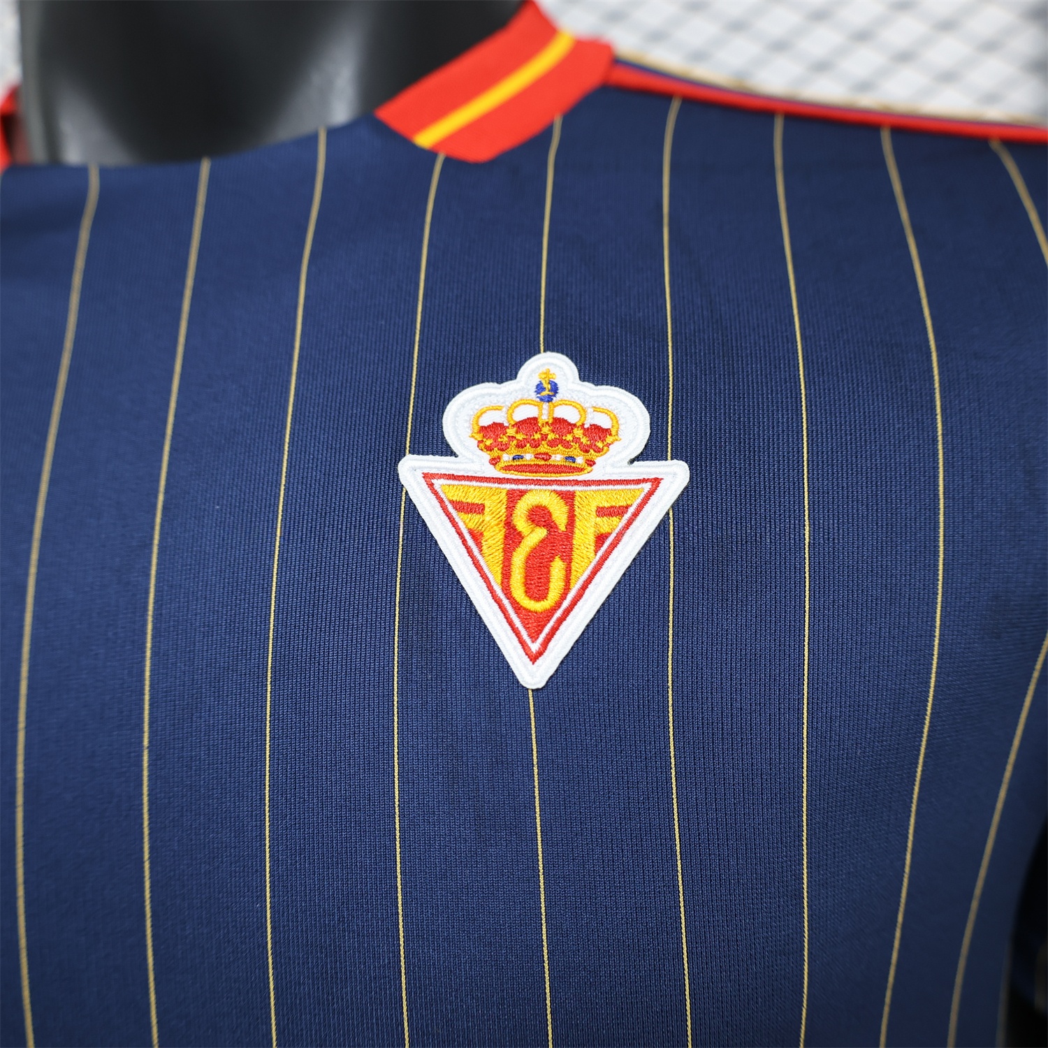 Spain 2026 Terrace Icon Retro Casual Style Deep Blue Jersey - Player Version - Unitedfutballjersey