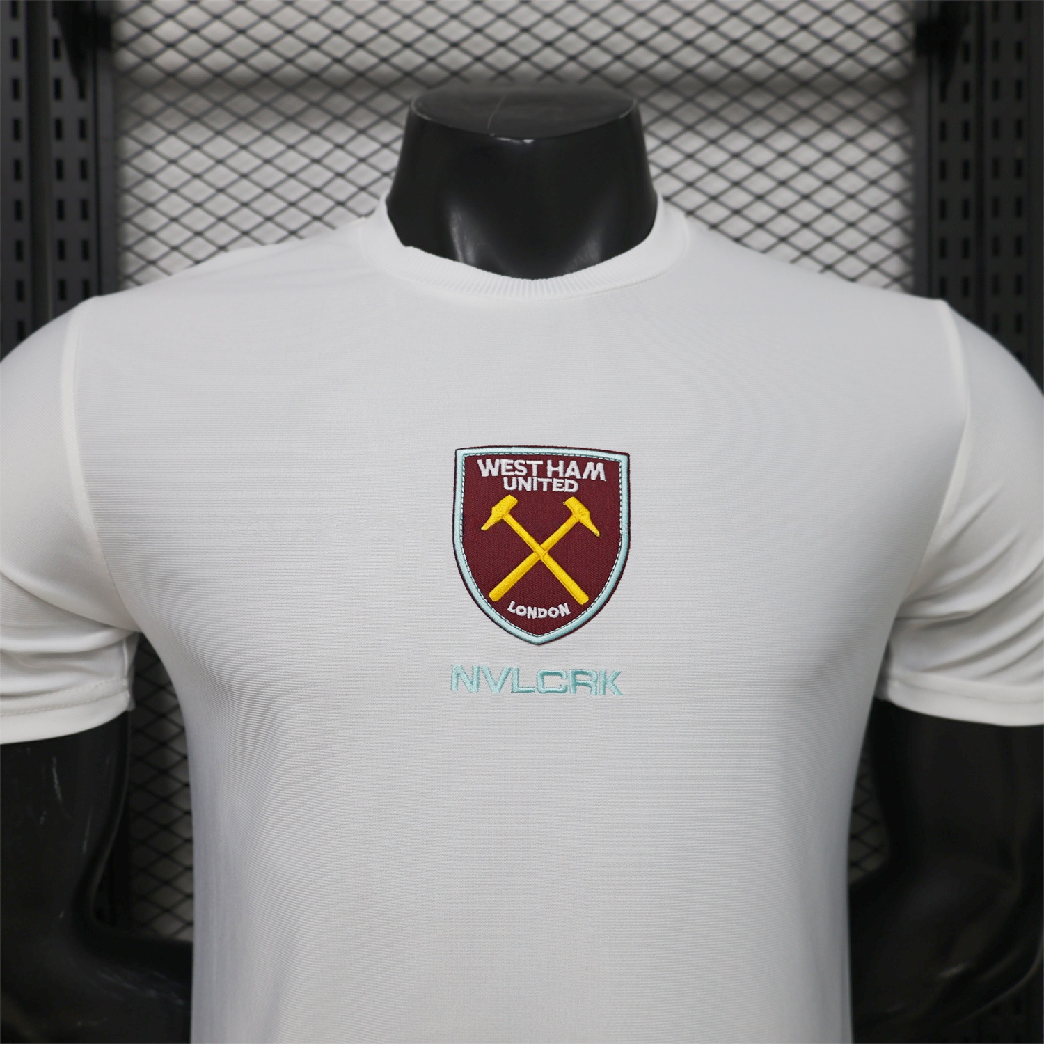 West Ham United 26-27 Retro Casual Style White Jersey - Player Version - Unitedfutballjersey