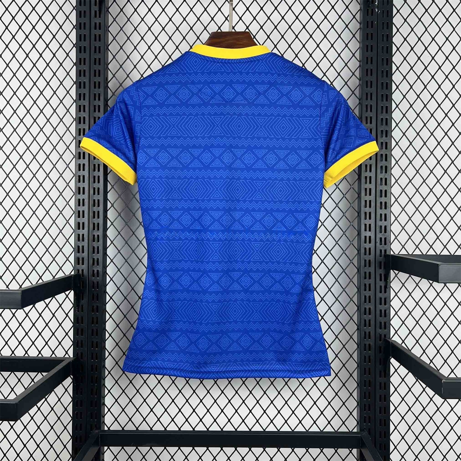 Women's Brazil 2026 Diamond Texture Blue Special Jersey - Unitedfutballjersey