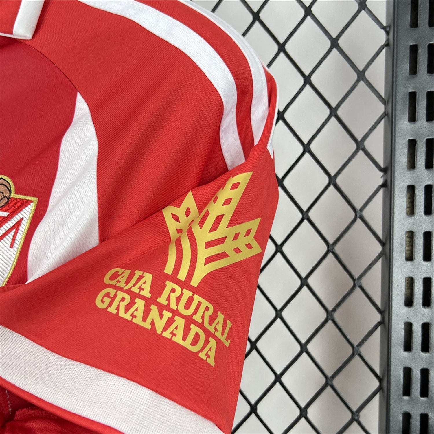 Granada CF 25-26 Retro Style Red Polo Jersey - Fans Version - Unitedfutballjersey