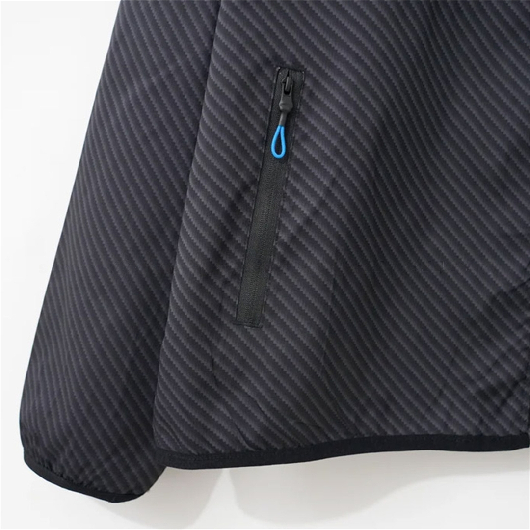 Napoli 25-26 Black With Blue Stripes Windbreaker Jacket - Unitedfutballjersey