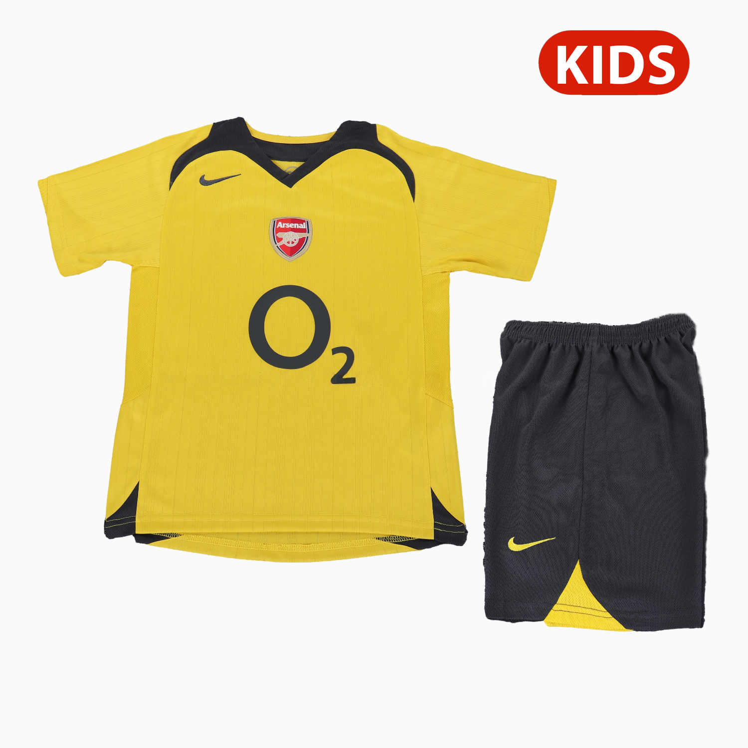 Retro Arsenal 2005-06 Away Kids Kit - Unitedfutballjersey