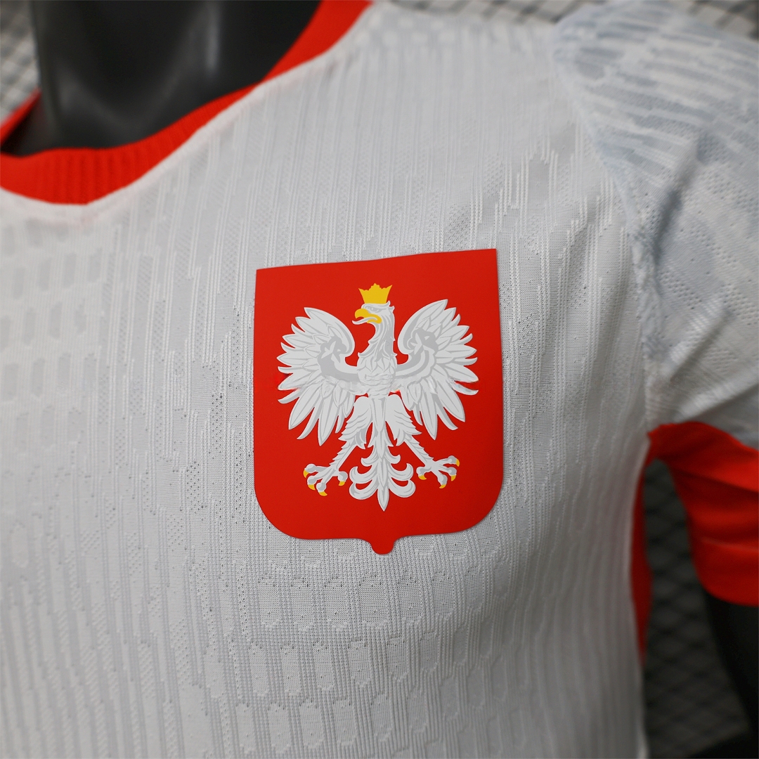 Poland 2026 Home Jersey - Player Version - Unitedfutballjersey