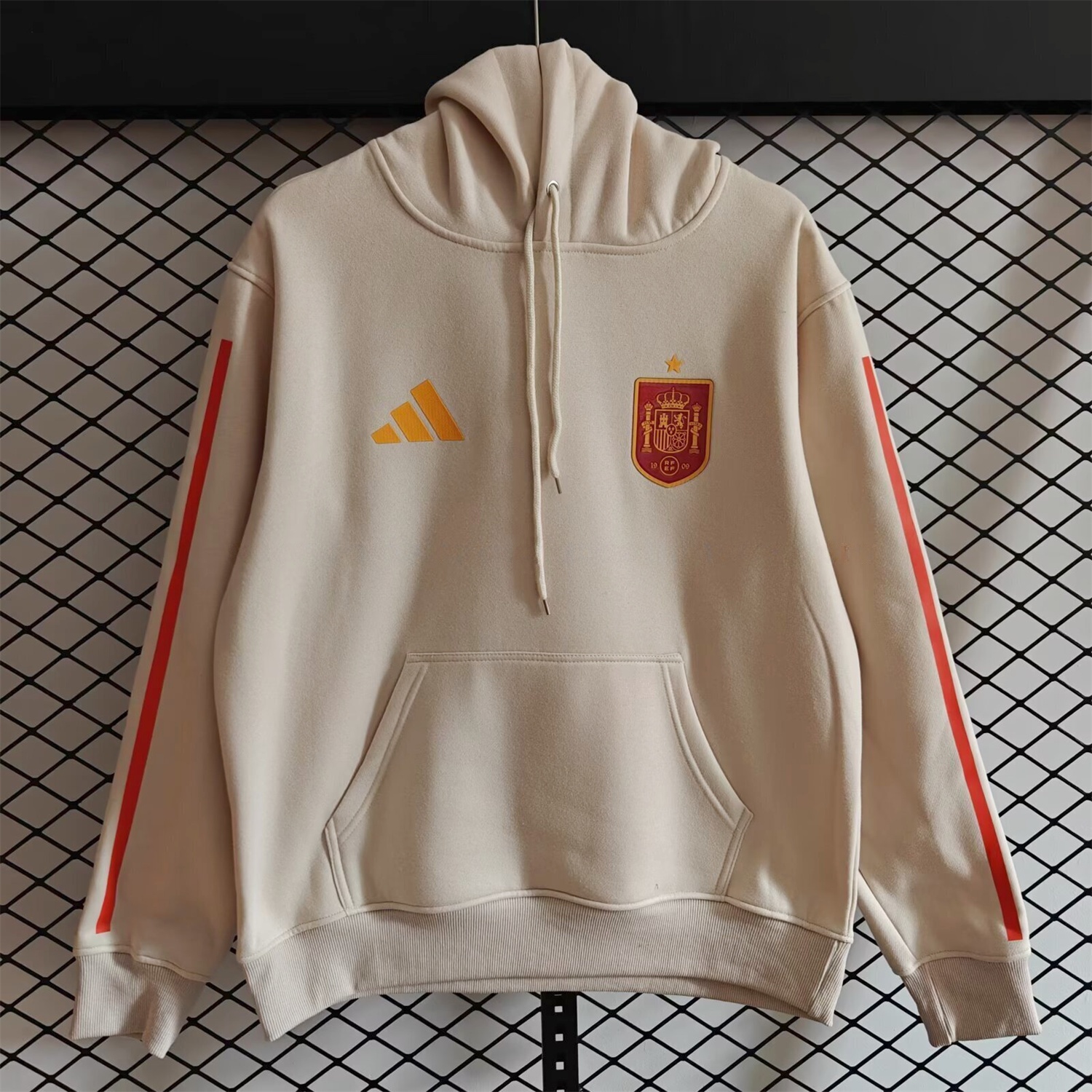 Spain 2026 Home Unisex Pullover Hoodie - Unitedfutballjersey