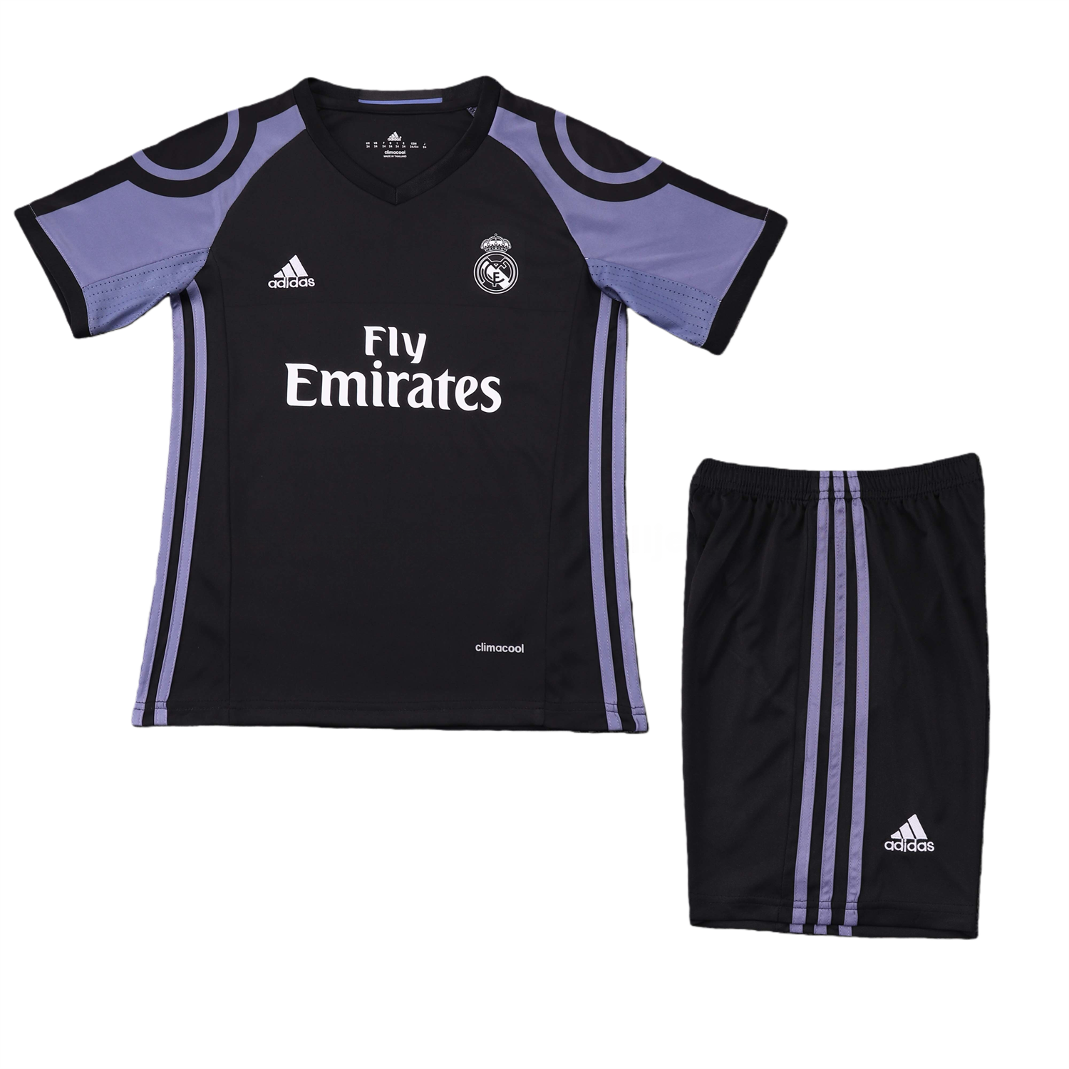 Retro Real Madrid 2016-17 Third Kids Kit - Unitedfutballjersey