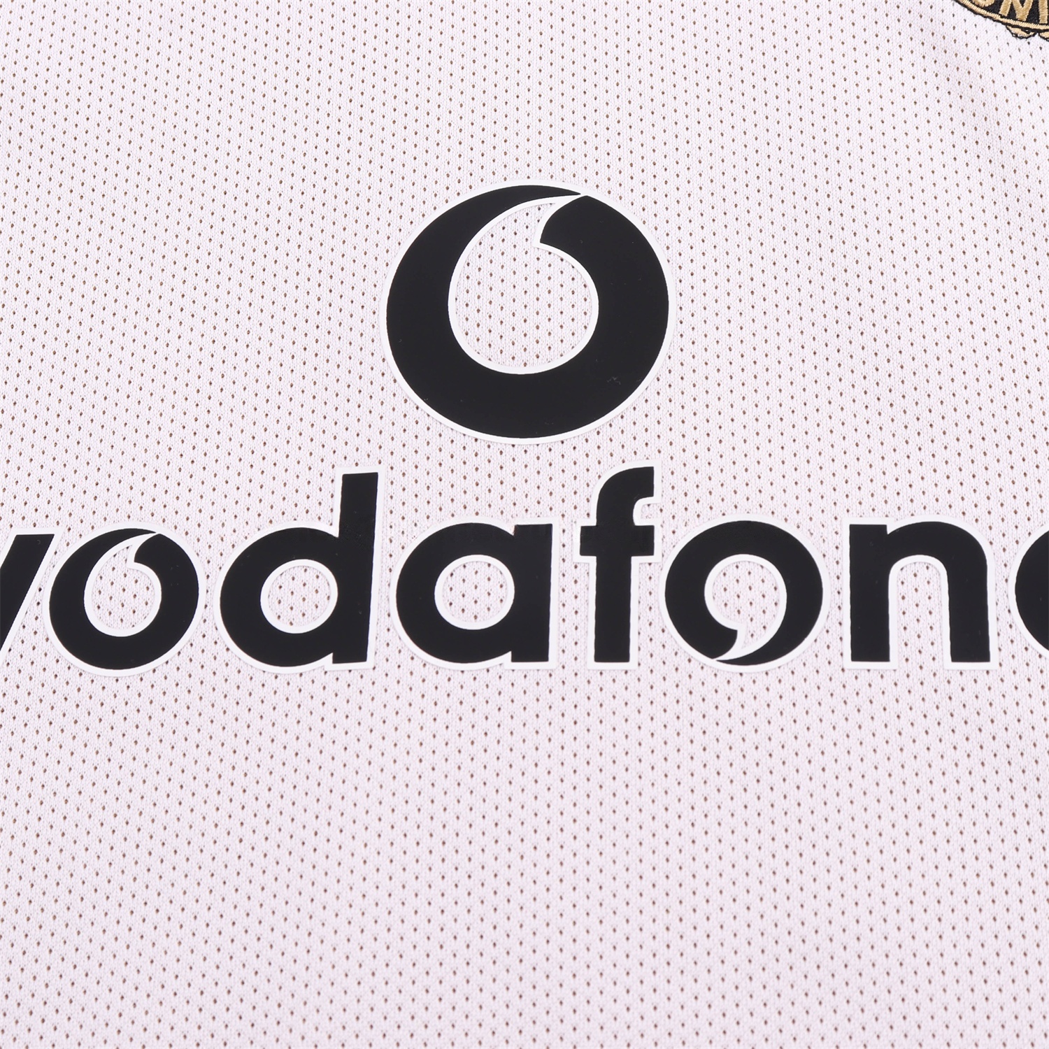 Retro Manchester United 2001-02 100th Centery Kids Kit - White - Unitedfutballjersey