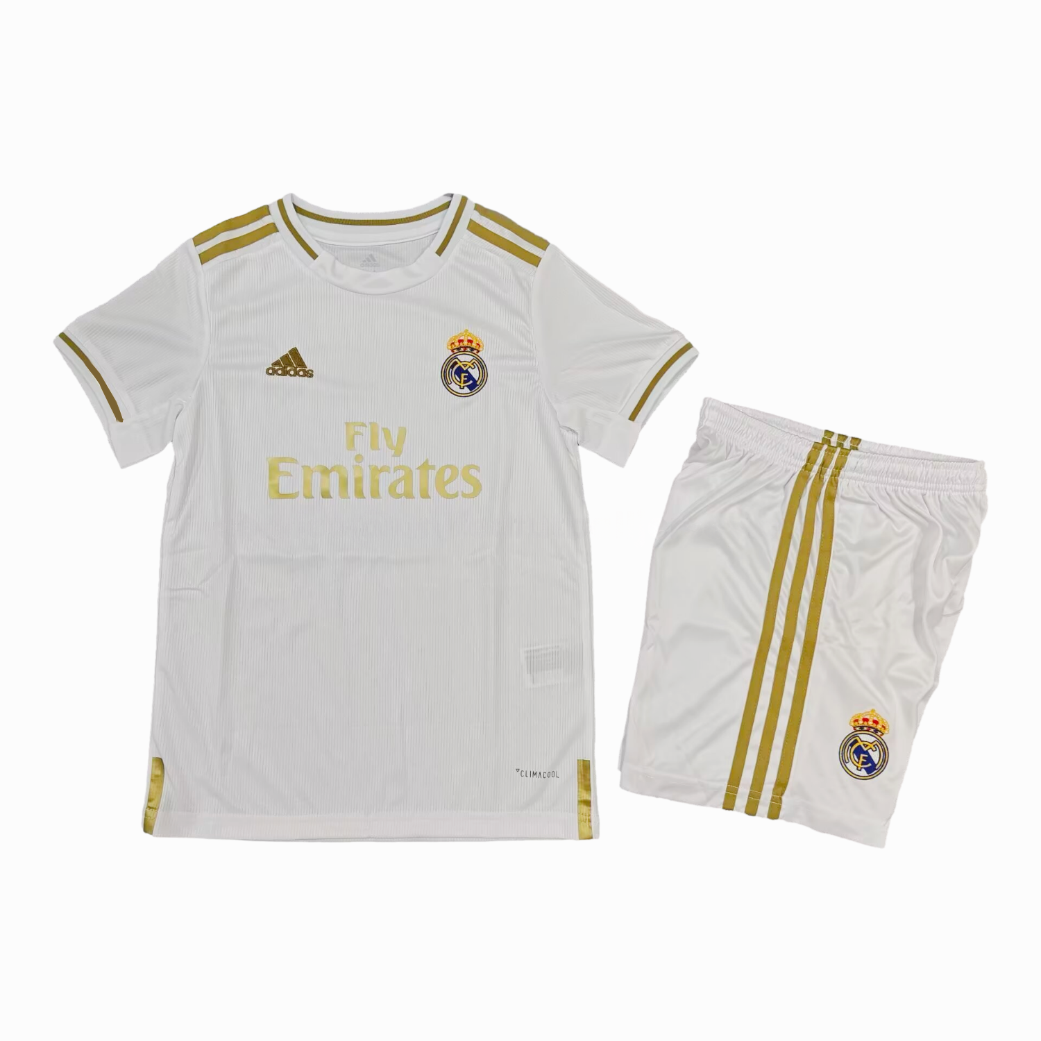 Retro Real Madrid 2019-20 Home Kids Kit - Unitedfutballjersey