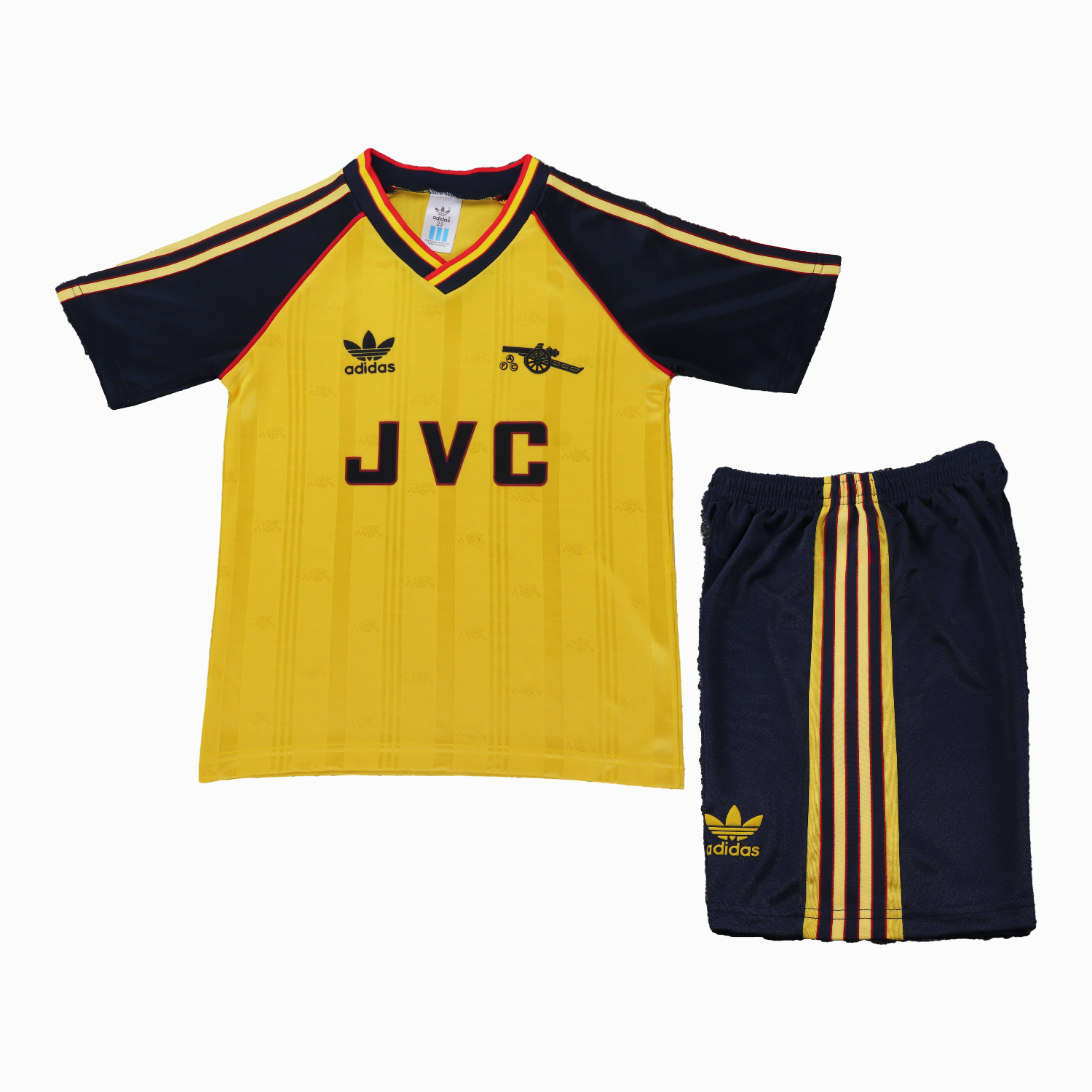 Retro Arsenal 1988-90 Away Kids Kit - Unitedfutballjersey