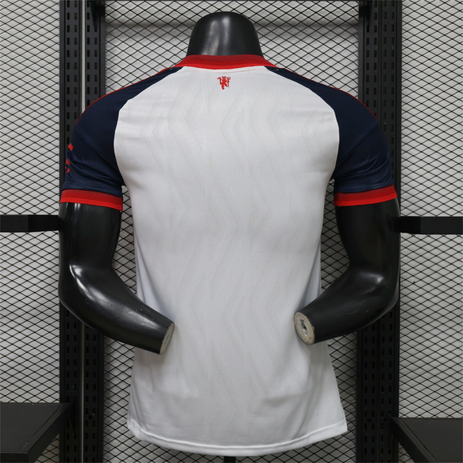 Manchester United 26-27 Retro Casual Style Blue White Jersey - Player Version - Unitedfutballjersey