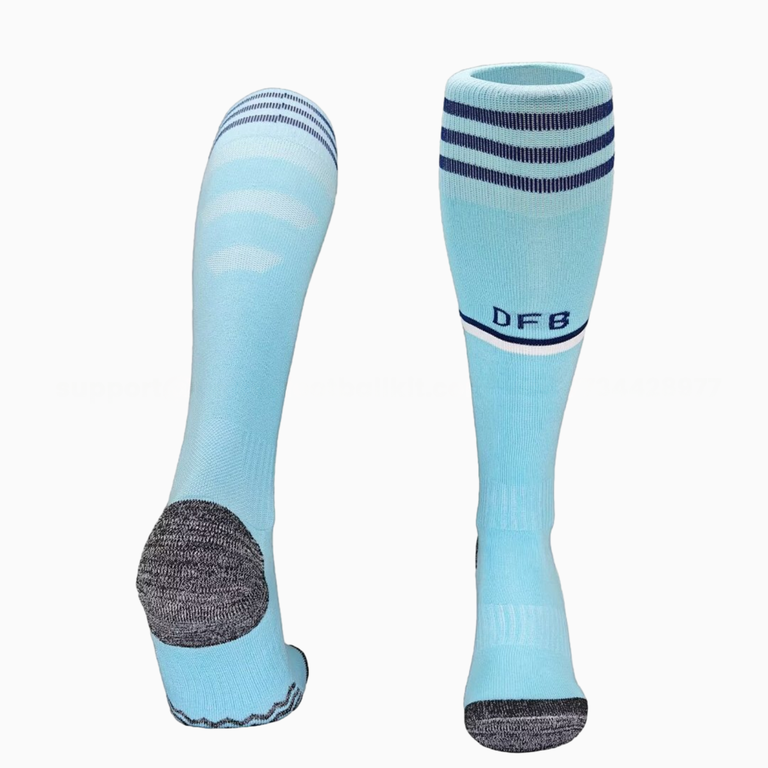 Germany 2026 Away Socks - Sky Blue - Unitedfutballjersey
