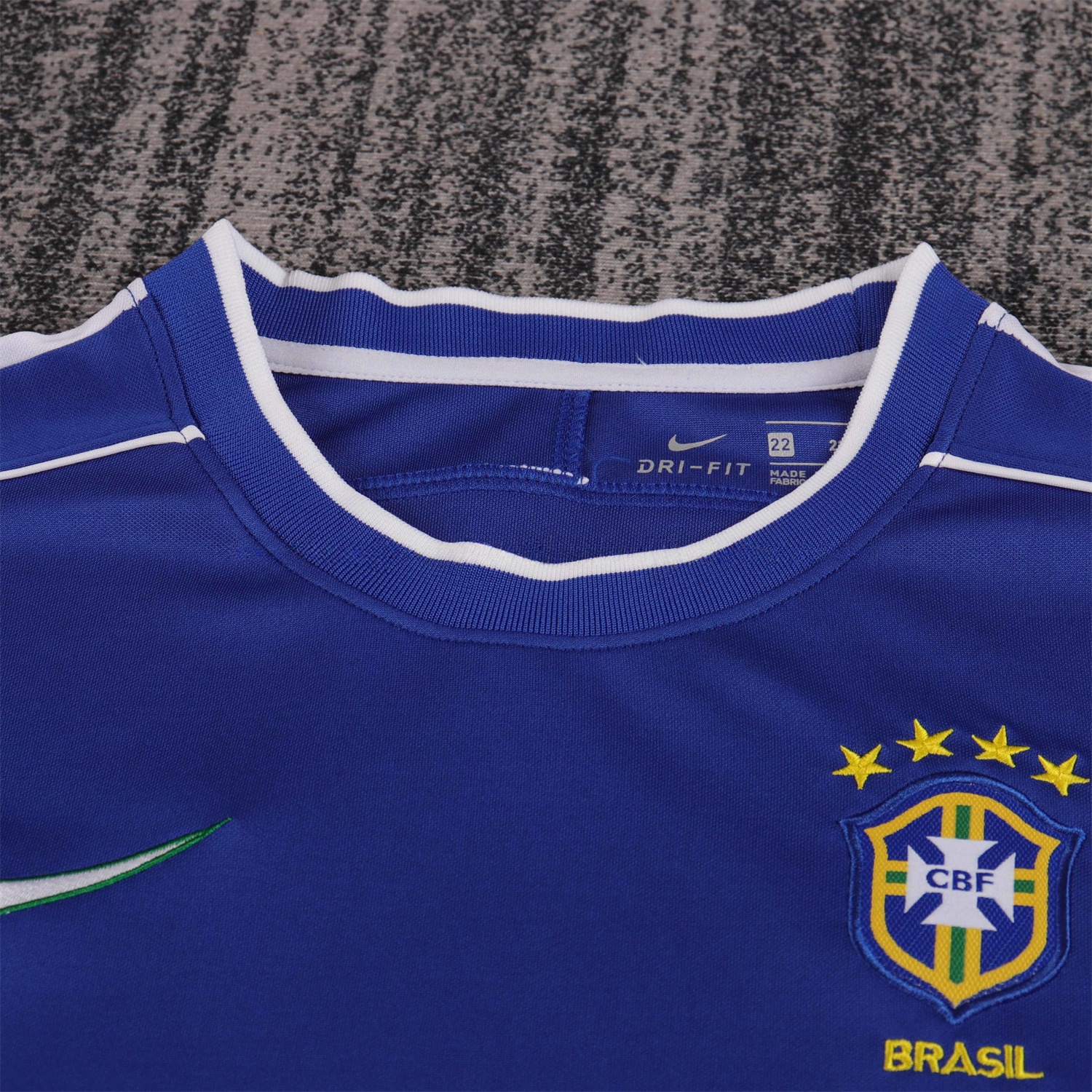 Retro Brazil 1998 Away Kids Kit - Unitedfutballjersey