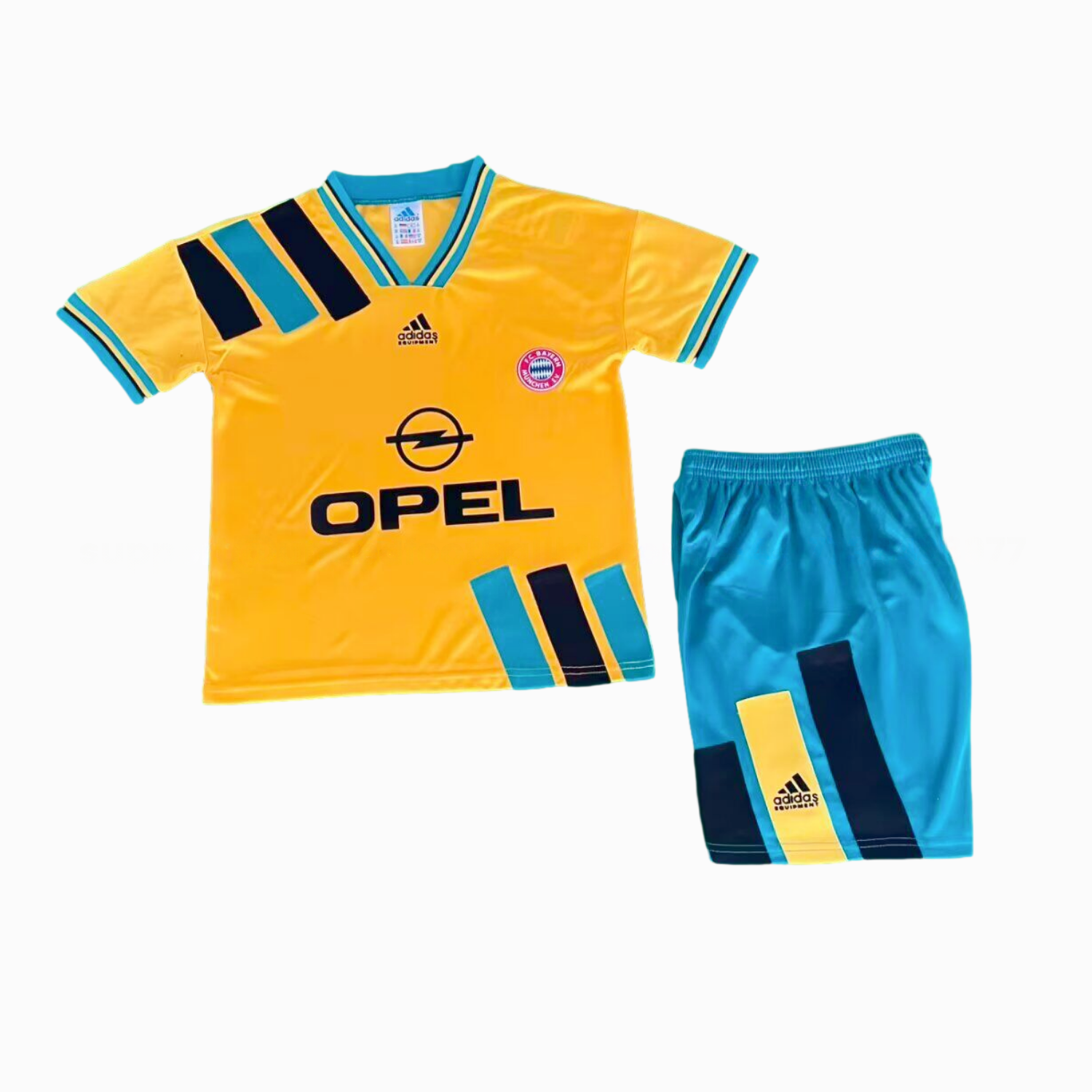 Retro Bayern Munich 1993-96 Away Kids Kit - Unitedfutballjersey