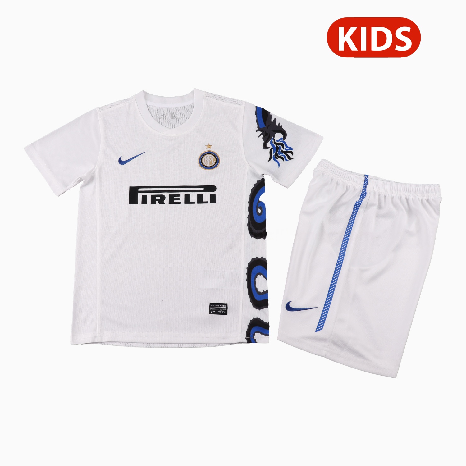 Retro Inter Milan 2010-11 Away Kids Kit - Unitedfutballjersey